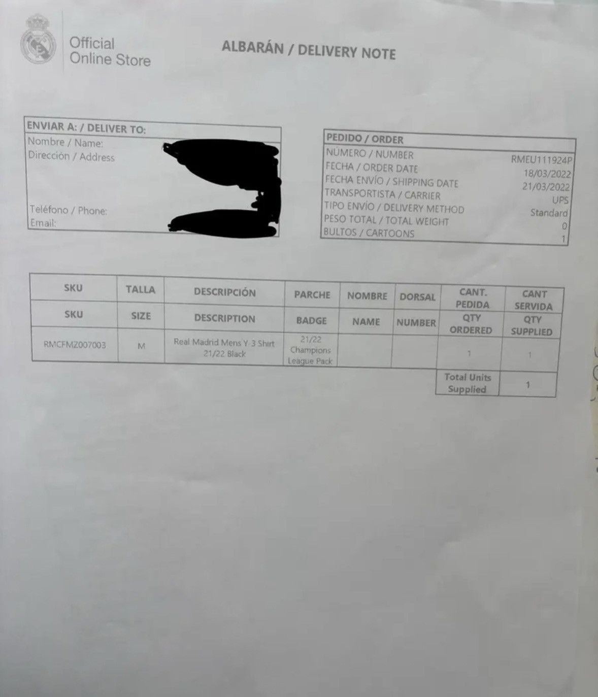 Y-3 Real Madrid Y-3 x Adidas Special Jersey 2021-2022 Size US M / EU 48-50 / 2 - 3 Thumbnail
