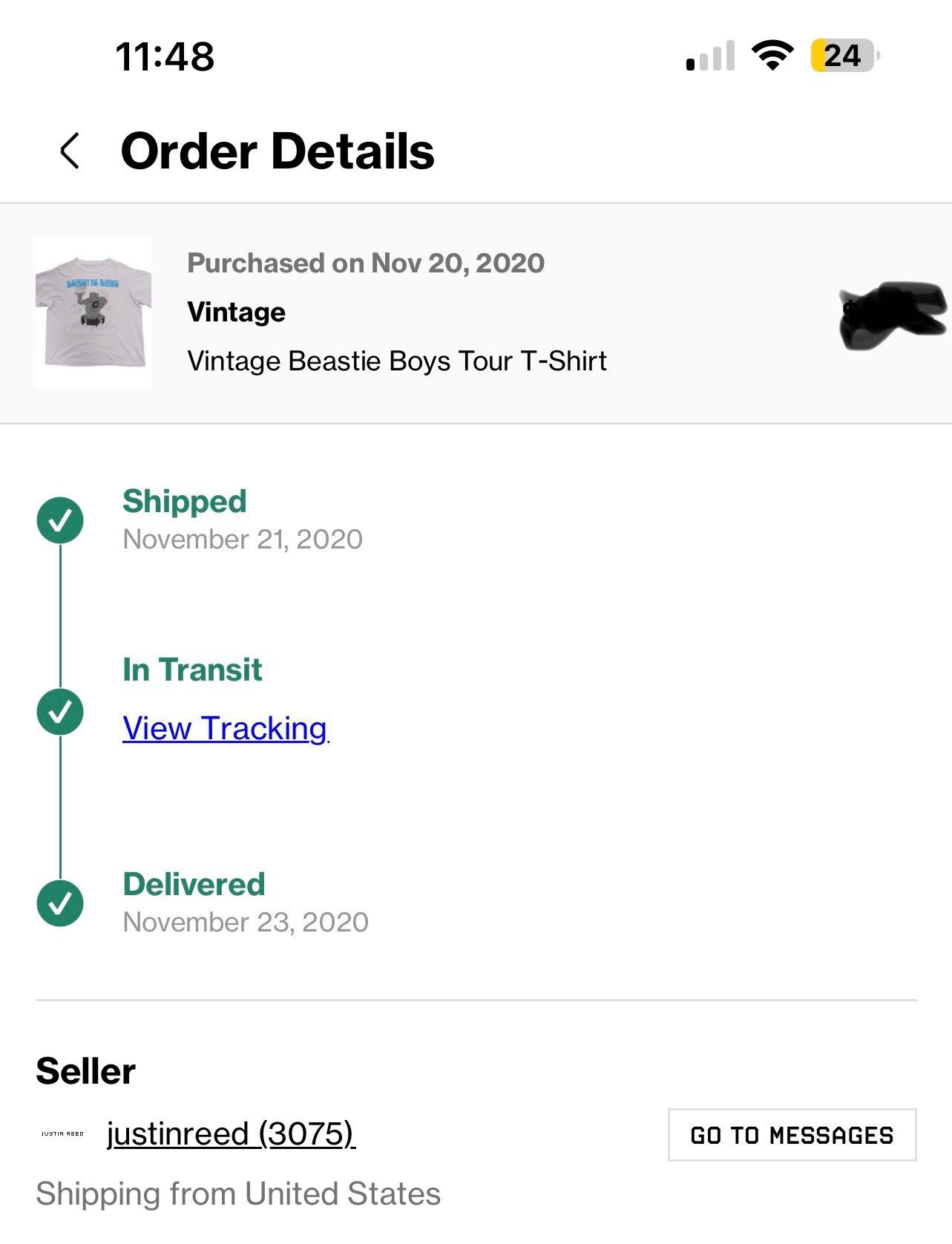 Vintage Beastie Boys “North American Nasty” Tour Shirt Size US L / EU 52-54 / 3 - 6 Thumbnail