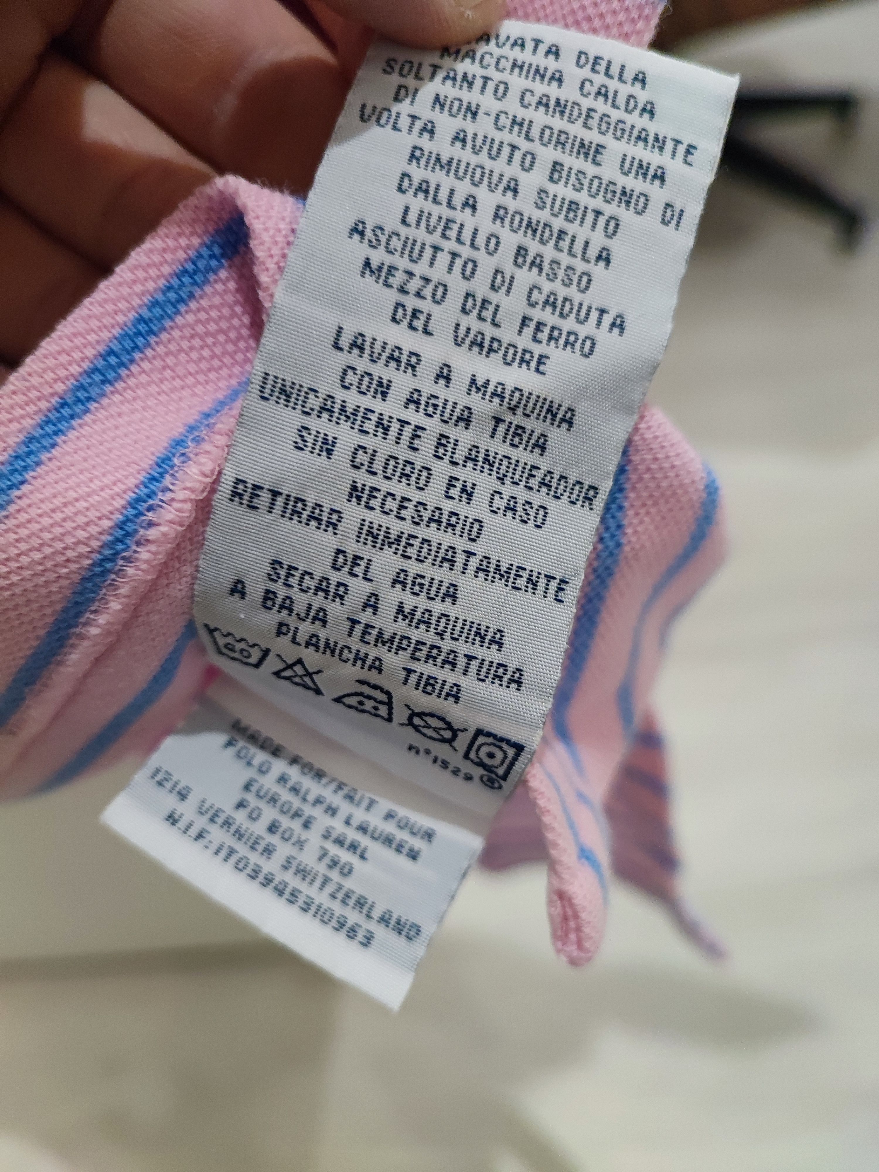 Polo Ralph Lauren Polo RL custom fit pink polo Size US S / EU 44-46 / 1 - 7 Thumbnail
