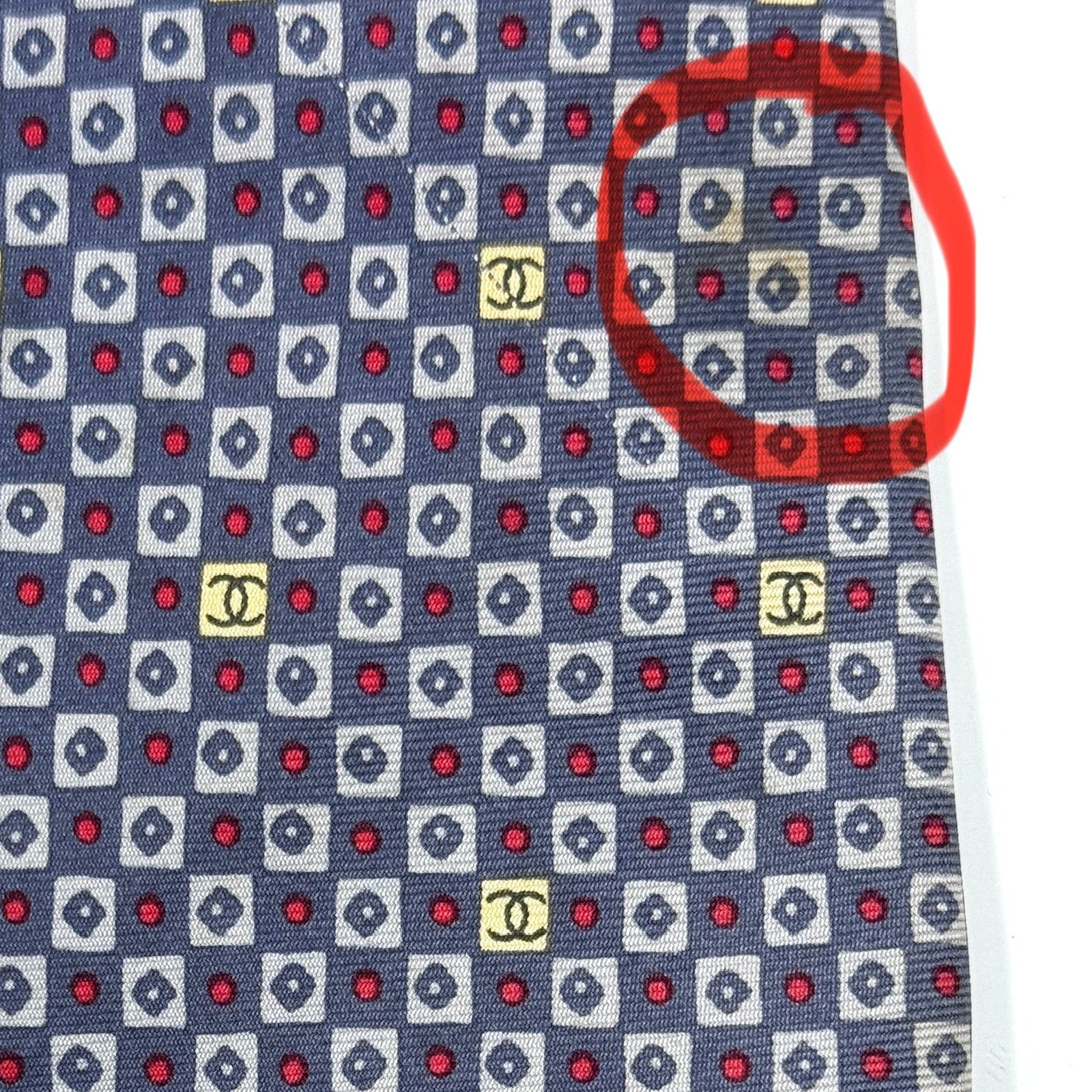 Chanel Chanel ‘CC’ Pattern Tie Size ONE SIZE - 12 Thumbnail