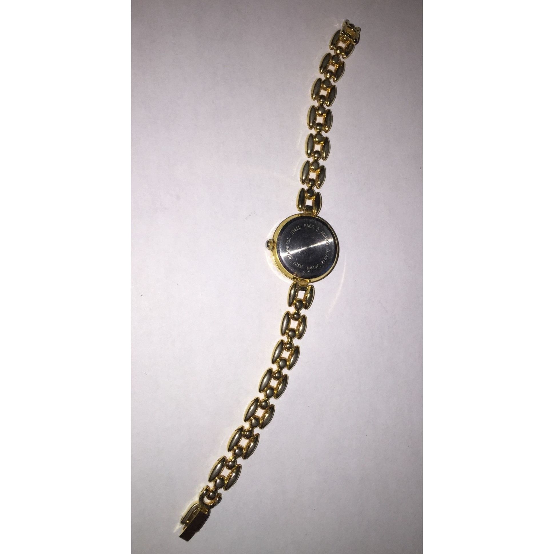Other Womens Elizabeth Taylor Quartz Watch Gold Tone w/ Rhinestone Size ONE SIZE - 5 Thumbnail
