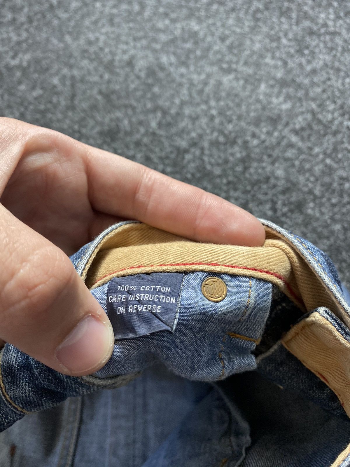 20471120 × Japanese Brand × Vintage 🔥Japanese Etienne Ozeki Baggy Punk Gothic Opium Jeans Rare Size US 36 / EU 52 - 8 Thumbnail
