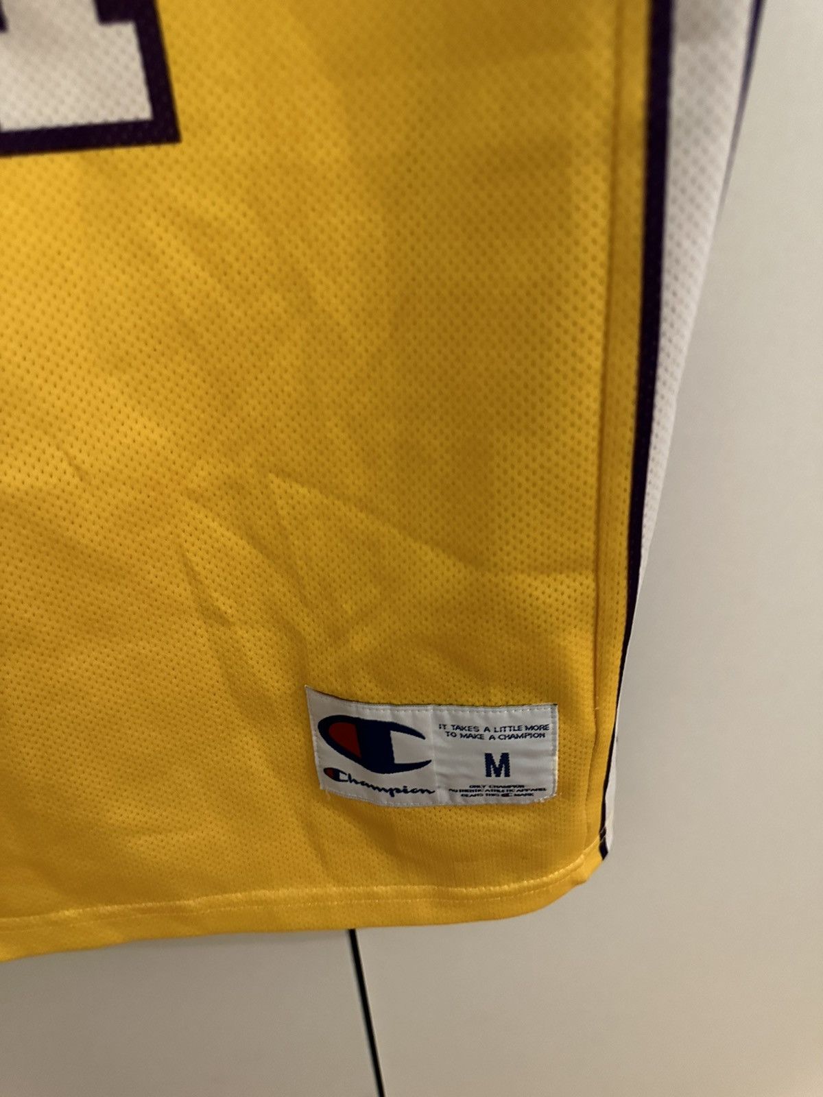 Champion Champion Jersey Los Angeles Lakers Size M NBA Kobe Bryant 24 Size US M / EU 48-50 / 2 - 5 Thumbnail