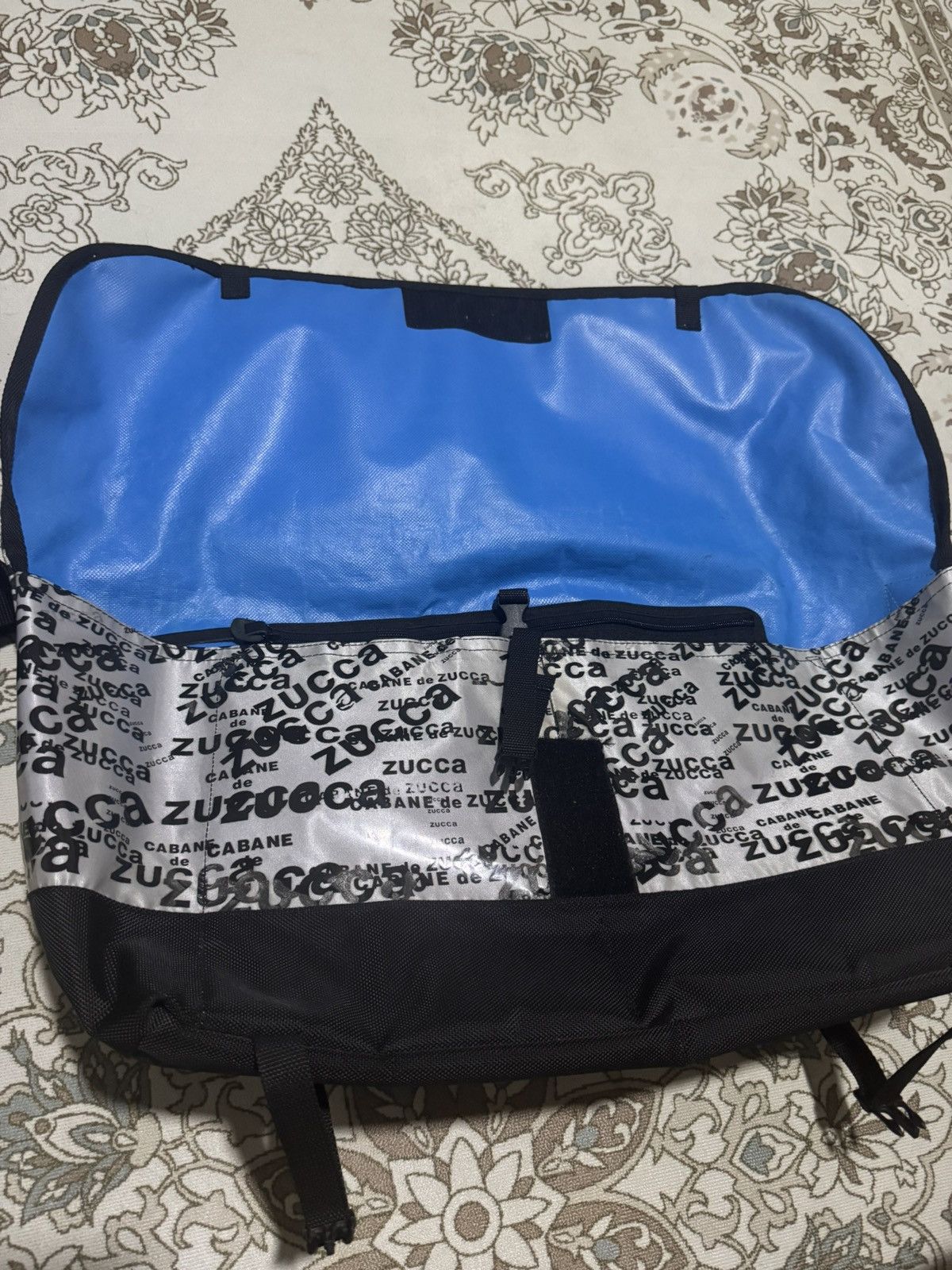 CABANE de ZUCCa × Issey Miyake × Zucca Super Big Monogram Zucca Bike Messenger Bag Size ONE SIZE - 10 Thumbnail