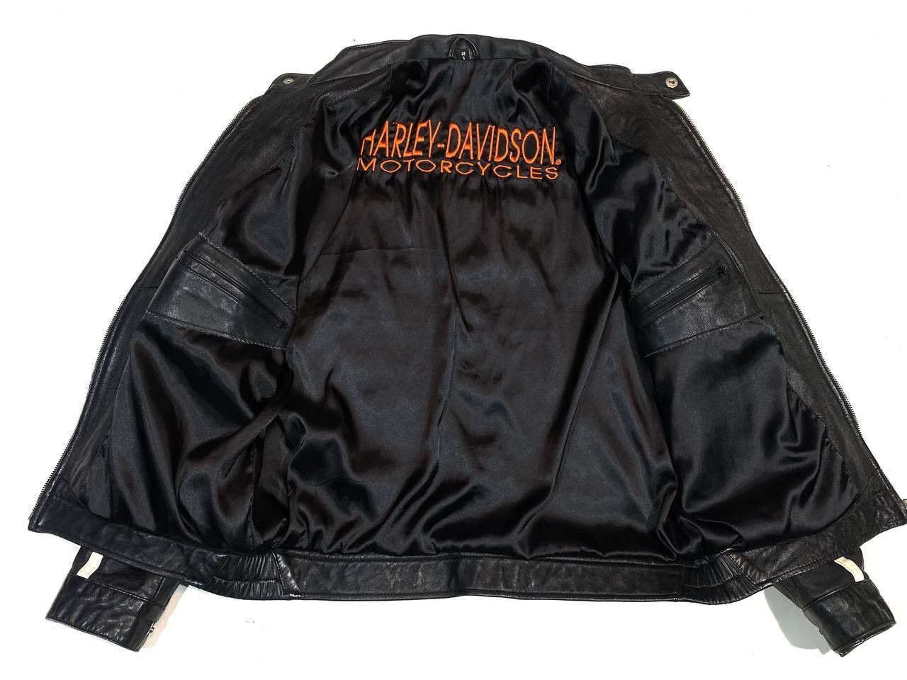 Harley Davidson Harley Davidson Motorcycle Biker Leather Jacket Racing Size US S / EU 44-46 / 1 - 11 Thumbnail