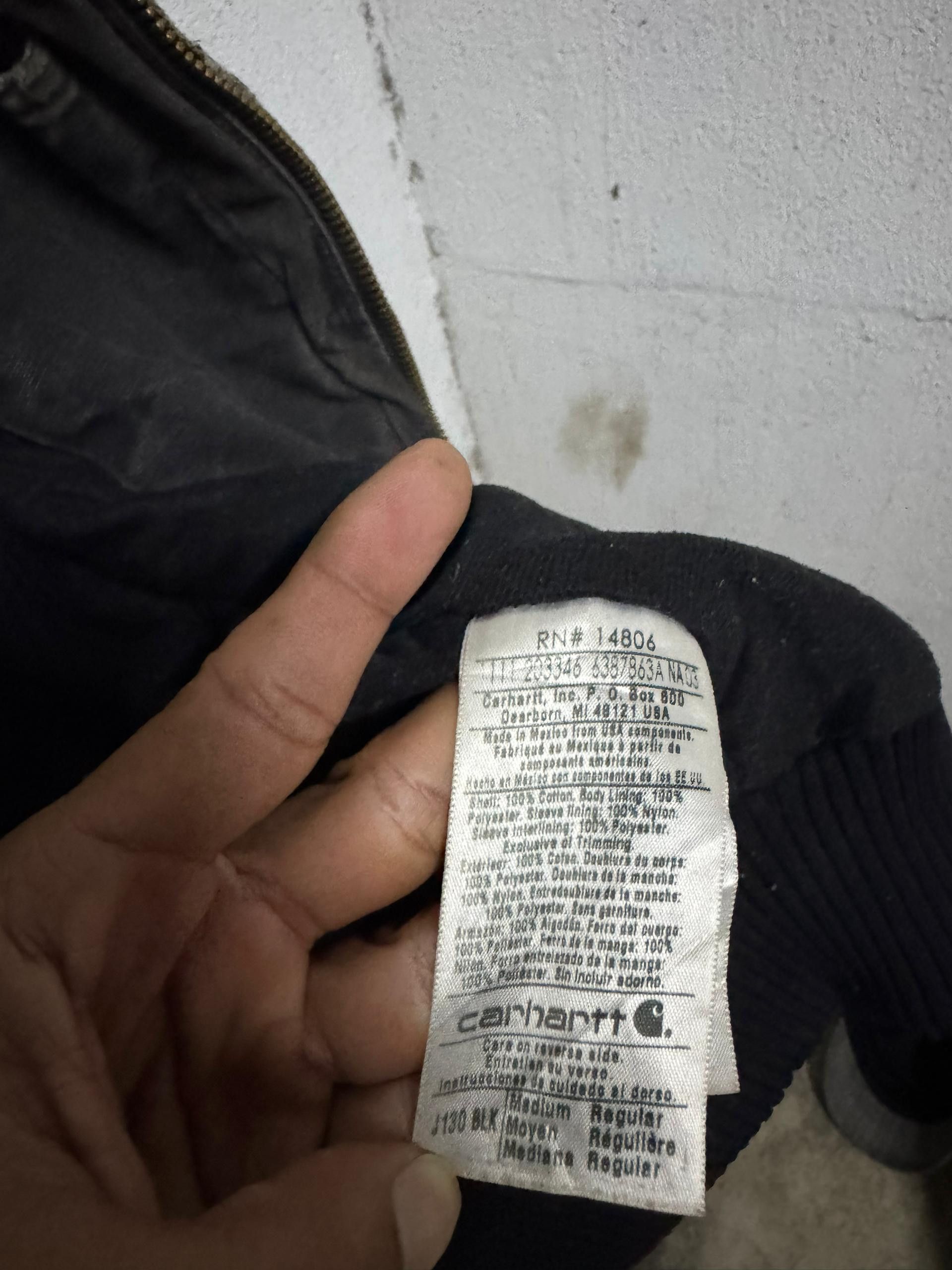 Carhartt Vintage sunfaded distressed carhatt hooded jacket workwear Size US M / EU 48-50 / 2 - 13 Thumbnail