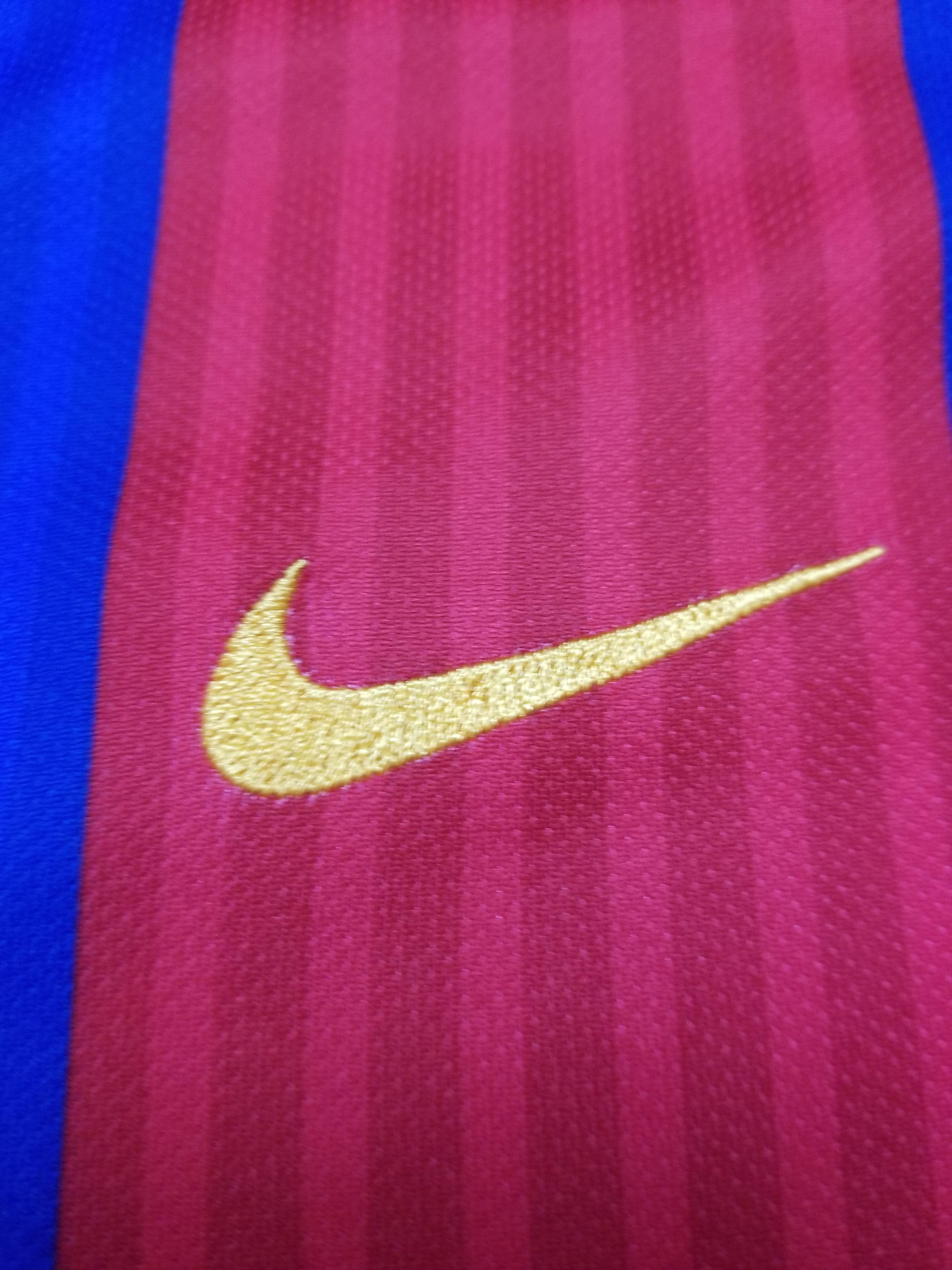Nike FC BARCELONA 2016 HOME FOOTBALL SHIRT Jersey Size US XS / EU 42 / 0 - 13 Thumbnail
