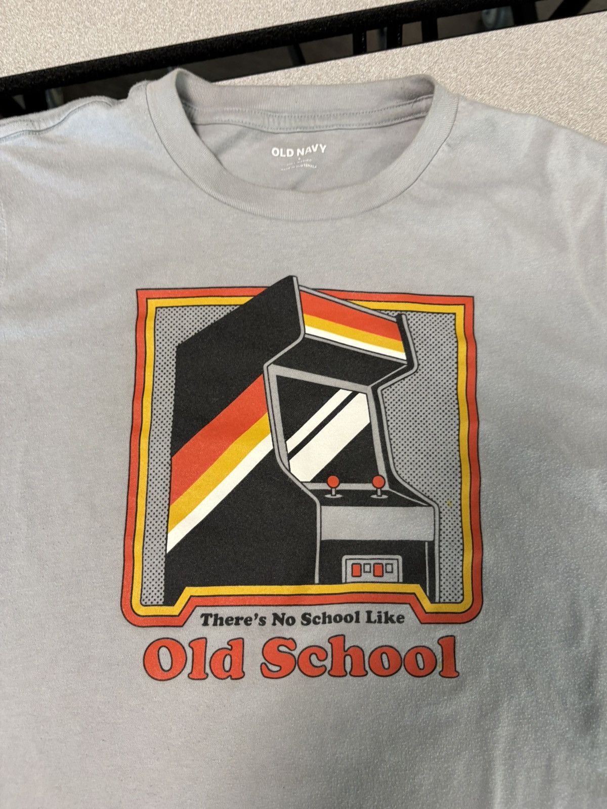 Other Old Navy Men's Gray Retro Arcade Graphic Crew Neck Tee S Size US S / EU 44-46 / 1 - 3 Thumbnail
