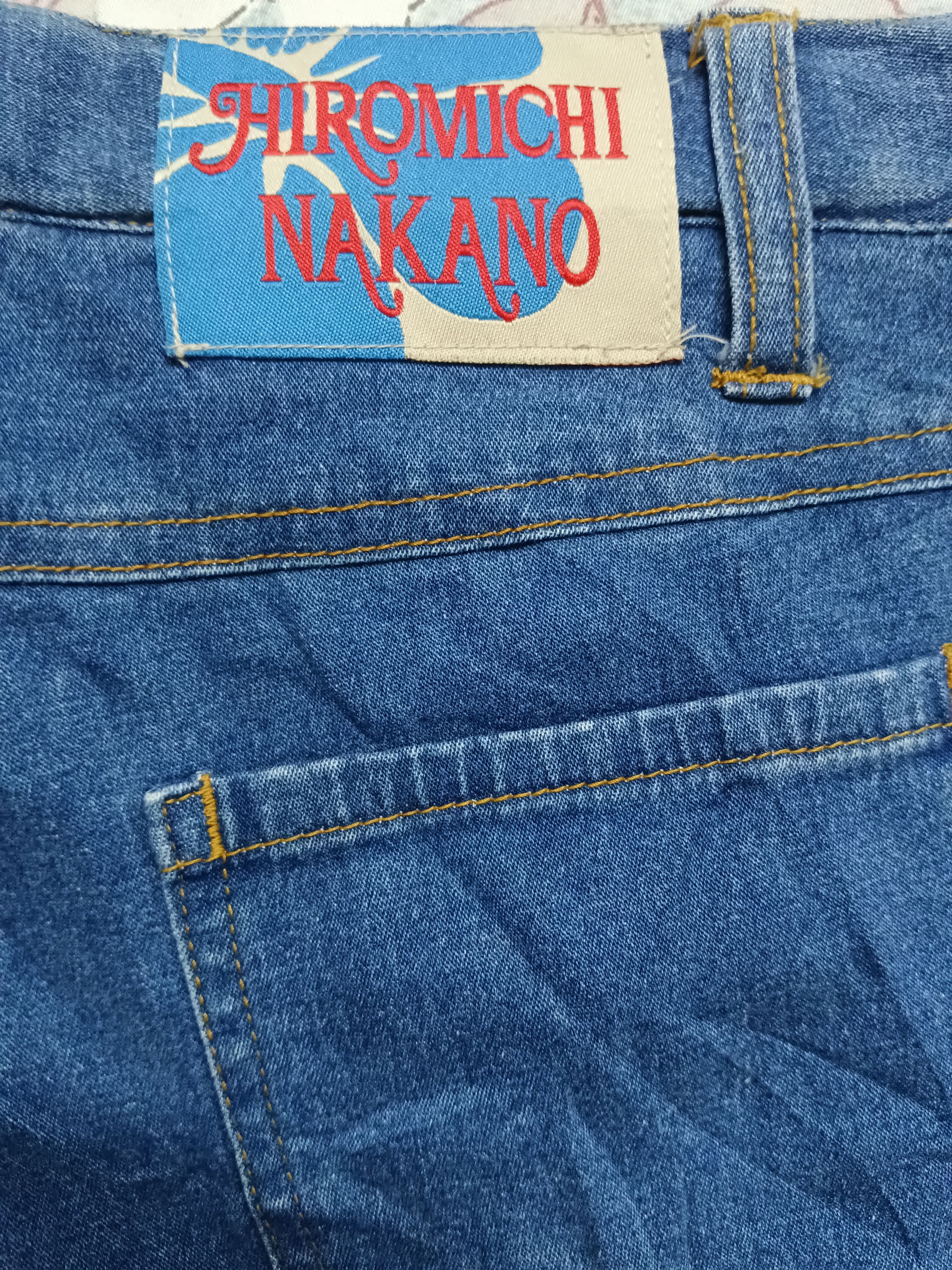 Hiroshi Kato Hiromichi Nakano 3 Quarter Knit Hem Denim Size 26" / US 2 / IT 38 - 13 Thumbnail