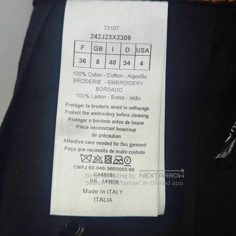 Dior Dior Black rivet fixed belt short skirt Size 24" / US 00 / IT 34 - 6 Thumbnail