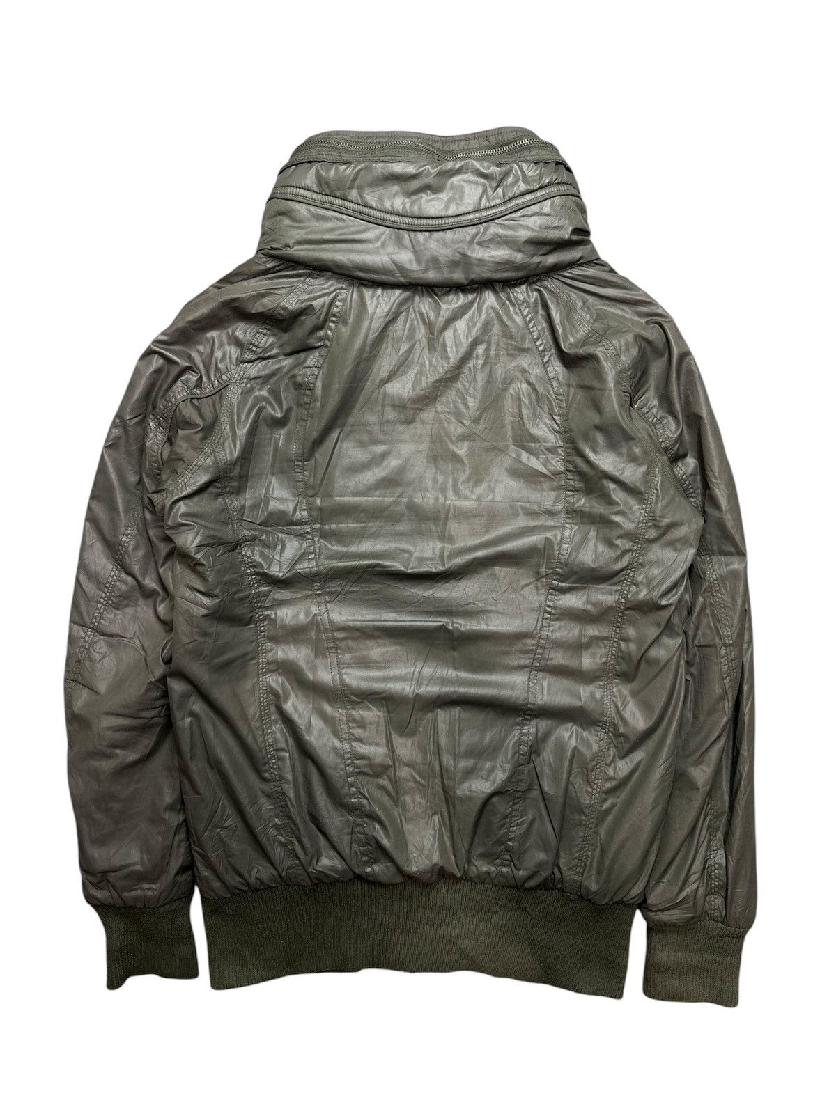 ジャケット・アウター 00s archive goa super rare coat jacket SOLD] Goa - Early 00s Goat Leather Bono Jacket Archive Condition