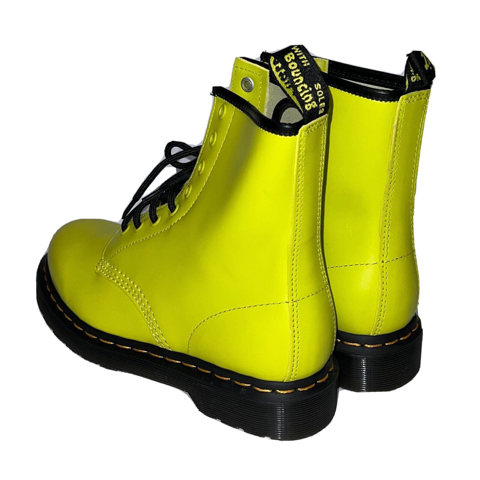 Dr. Martens Dr Martens 1460 8 Eye Combat Boots Yellow Women's Size 7 Size US 7 / IT 37 - 9 Thumbnail