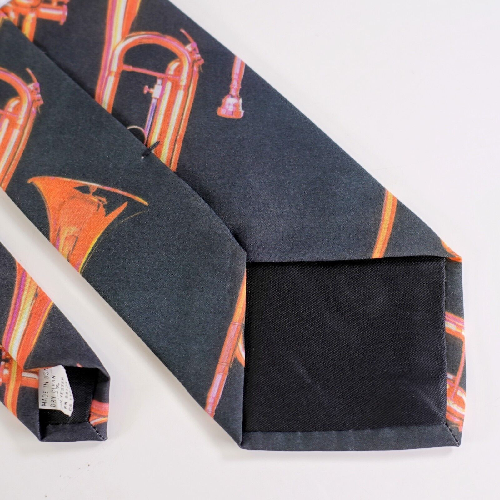 Ralph Marlin Vintage Ralph Marlin Light Black Orange Trumpeter Short Poly Size ONE SIZE - 6 Thumbnail
