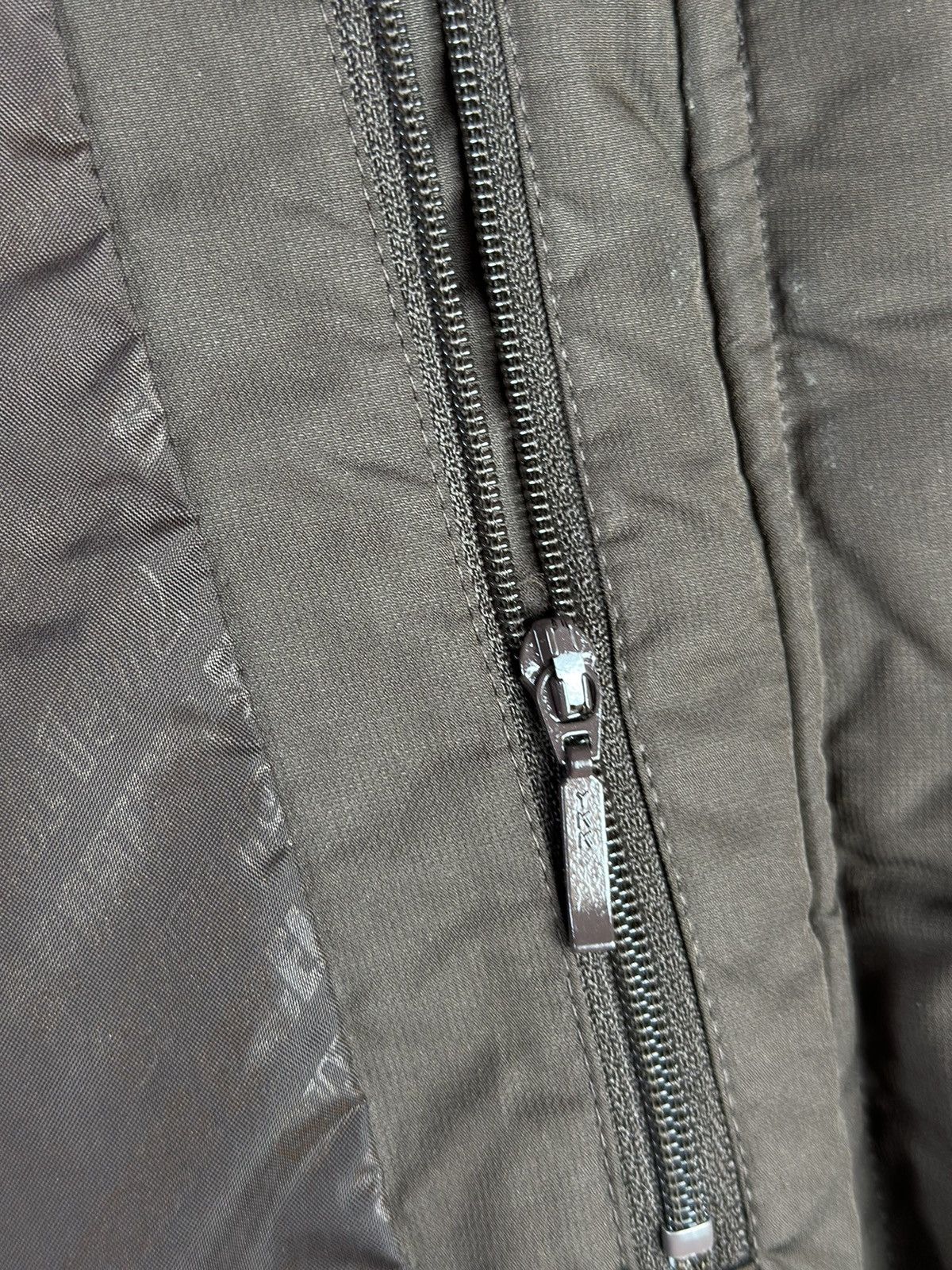 Nike × Vintage Vintage NIKE Brown Down Long Puffer Drill Jacket Swoosh Size US XS / EU 42 / 0 - 11 Thumbnail