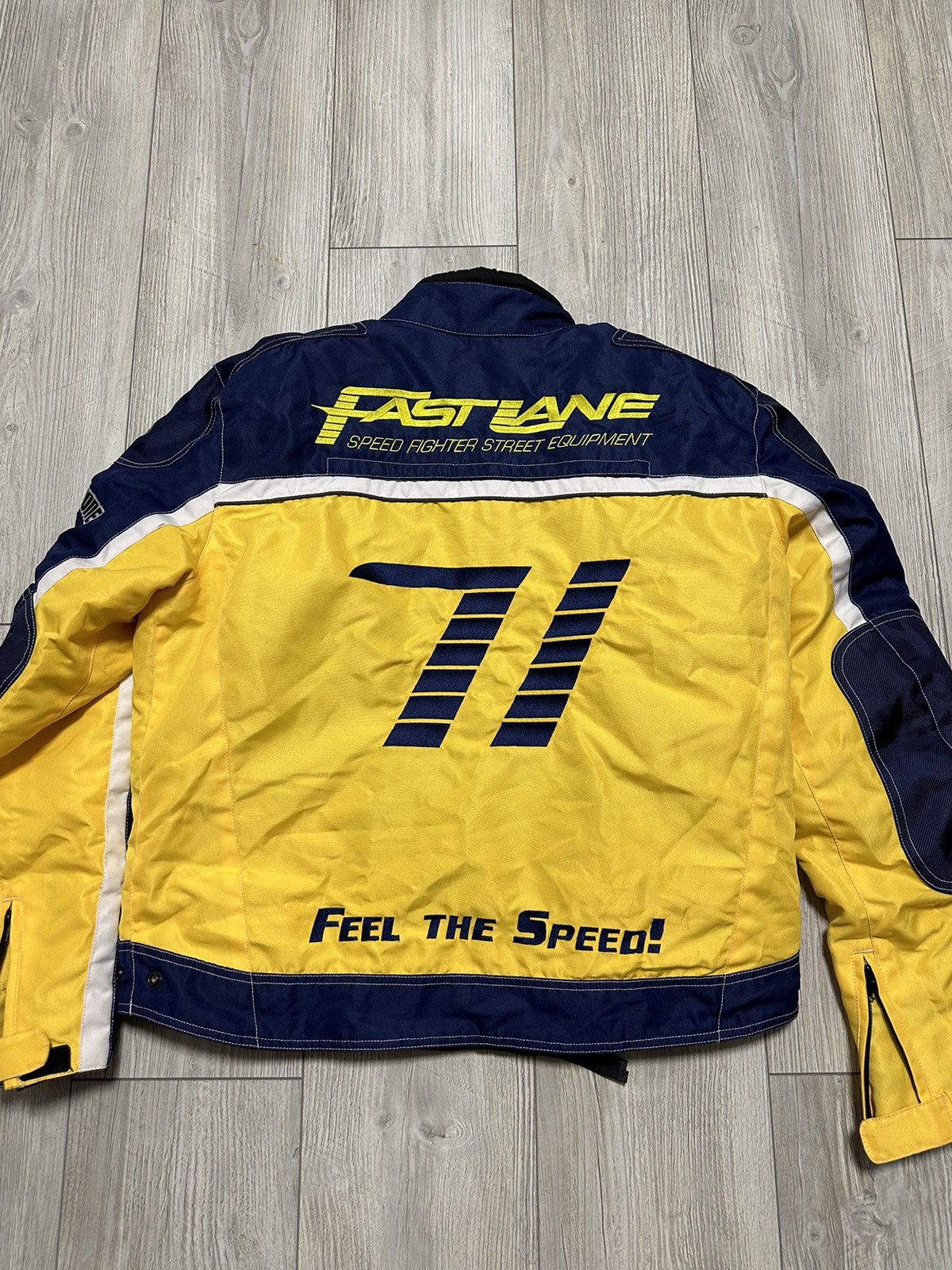 Vintage New 🤩 Fast Lane Vintage Speed Fighter Racing Jacket Large Size US XXL / EU 58 / 5 - 7 Thumbnail