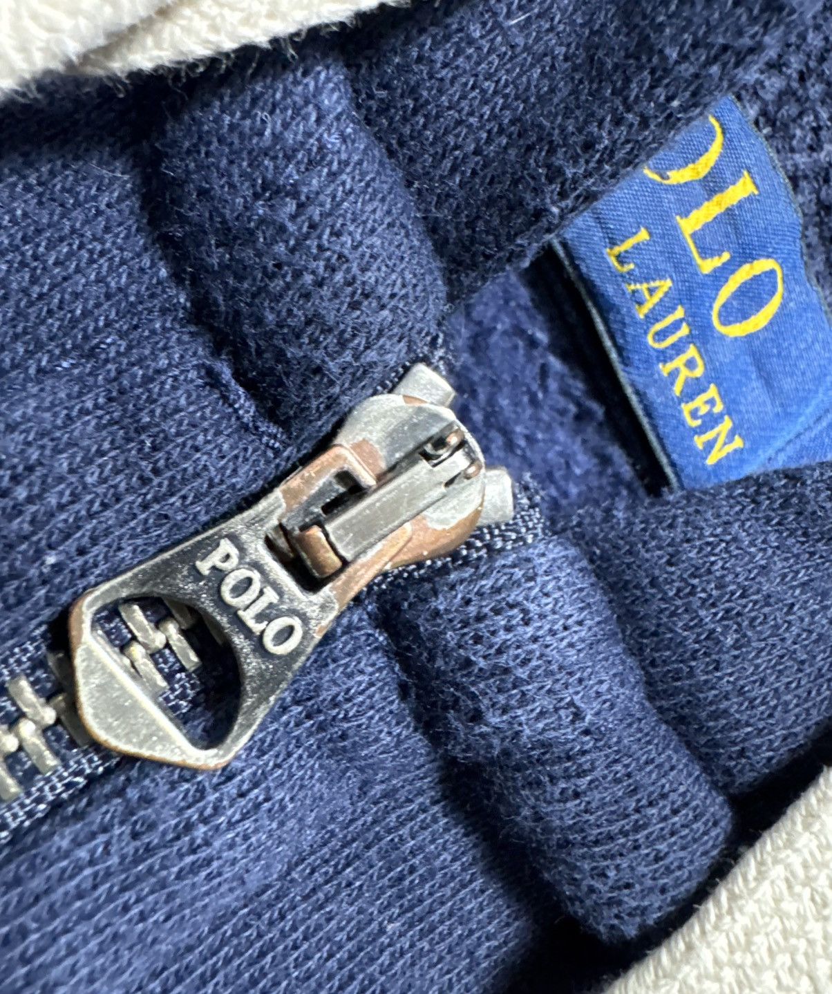 Polo Ralph Lauren Polo Ralph Lauren Navy Full Zip Hoodie PRL Size XL Size US XL / EU 56 / 4 - 6 Thumbnail