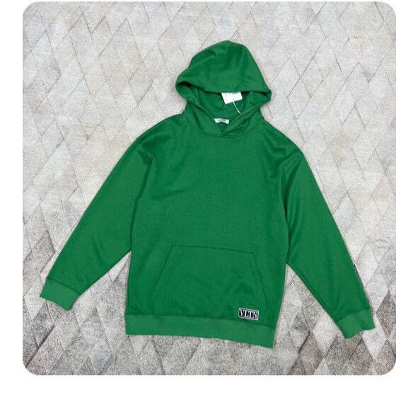 Valentino Badge Logo Hoodie Sweatshirt - dmc