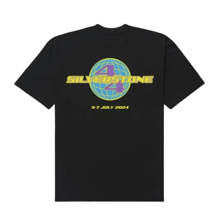 +44 Plus44 Lewis Hamilton Silverstone Unisex Globe T-Shirt XS Size US XS / EU 42 / 0 - 2 Thumbnail
