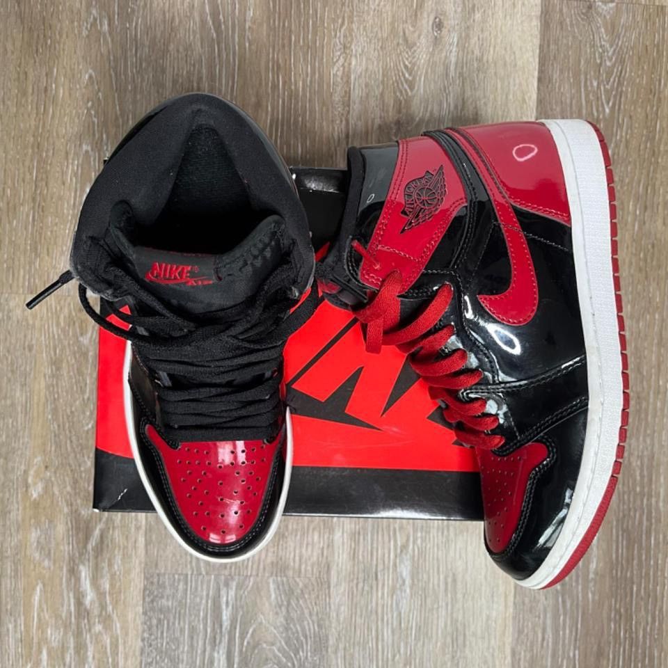 Jordan Brand patent bred 1s Size US 7.5 / EU 40-41 - 2 Thumbnail