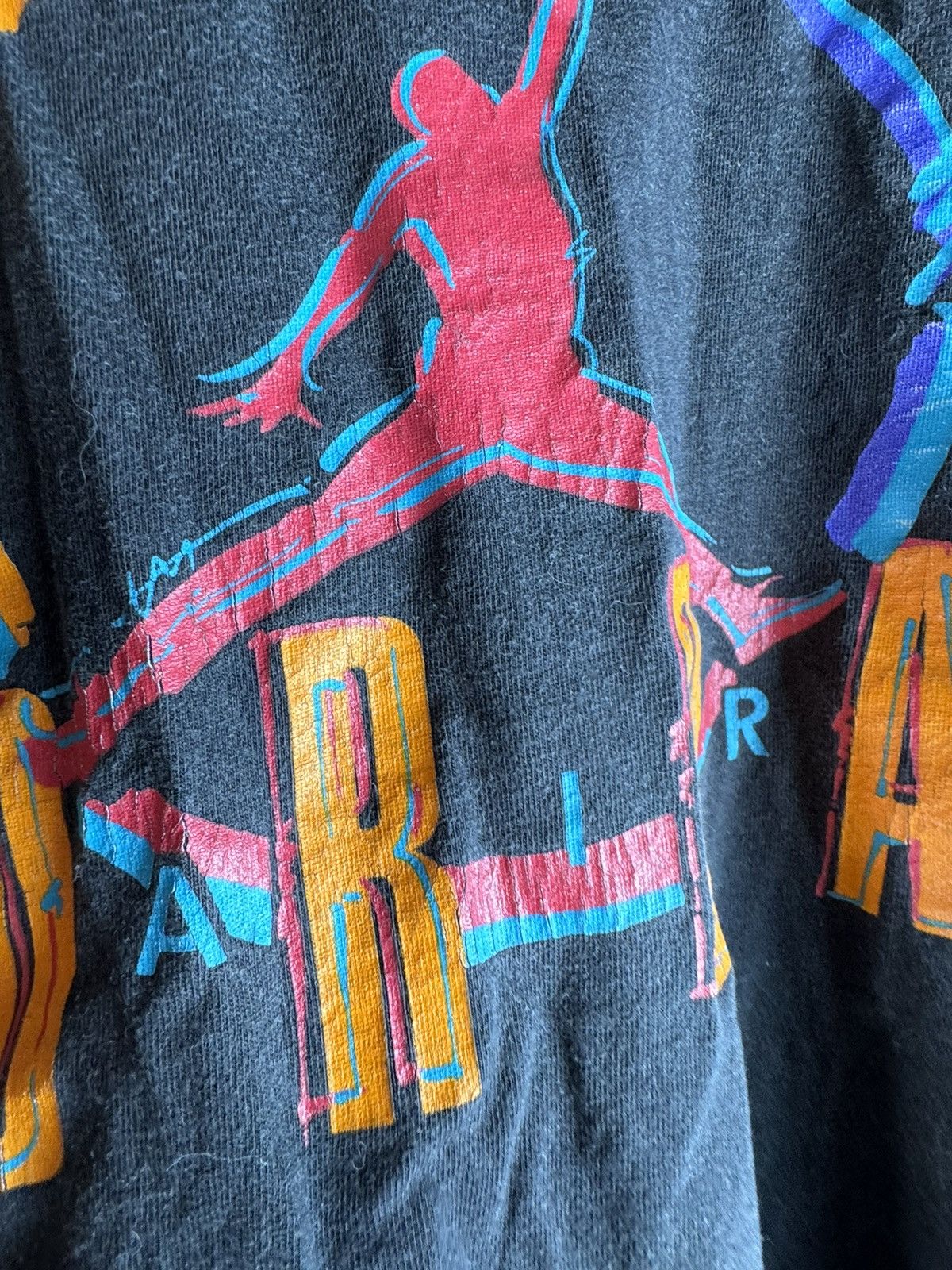 Jordan Brand Nike Air Jordan Vintage 90s T-shirt Logo Jumpman Size US L / EU 52-54 / 3 - 5 Thumbnail