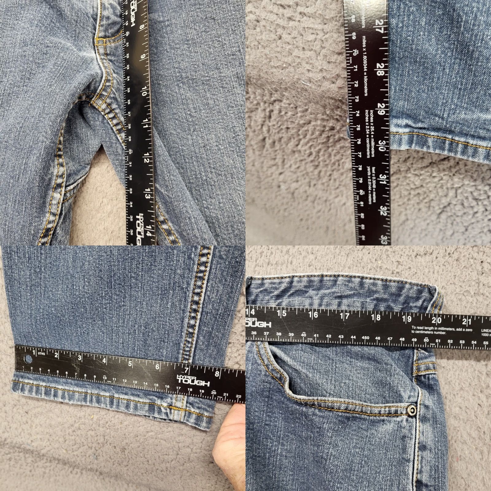 Duluth Trading Company Duluth Trading Company Jeans Men’s 40x32 Trim Fit Denim Blue 99% Cotton Pocket Zipper Button Logo Vintage No Mens XS? Wait. Size US 40 / EU 56 - 8 Thumbnail