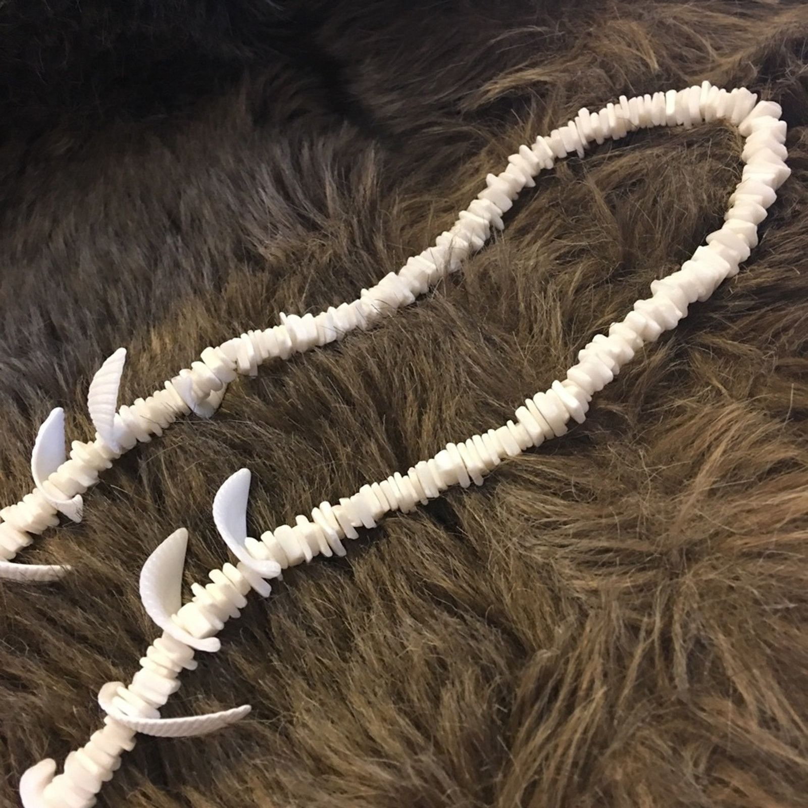 Vintage Vintage natural shell long length necklace Size ONE SIZE - 8 Thumbnail