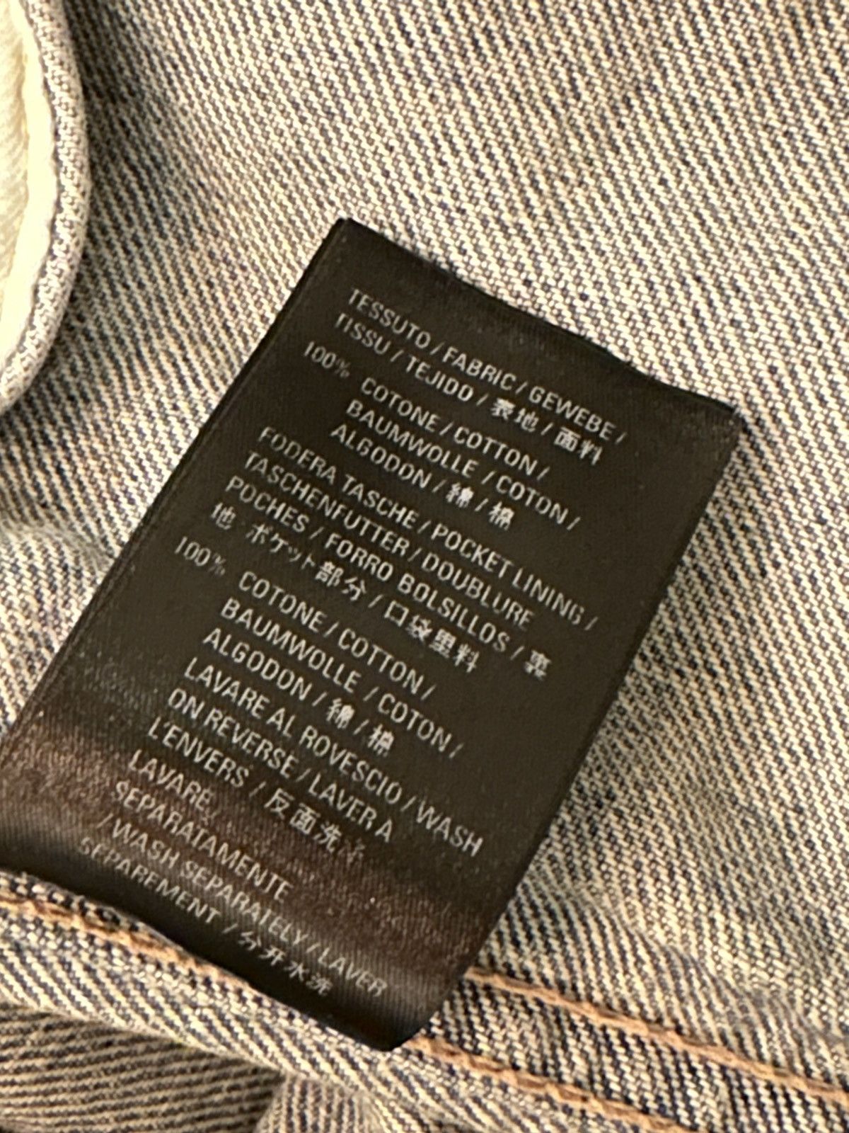 Balenciaga SS23 UPSIDE DOWN DENIM JACKET Size US S / EU 44-46 / 1 - 6 Thumbnail