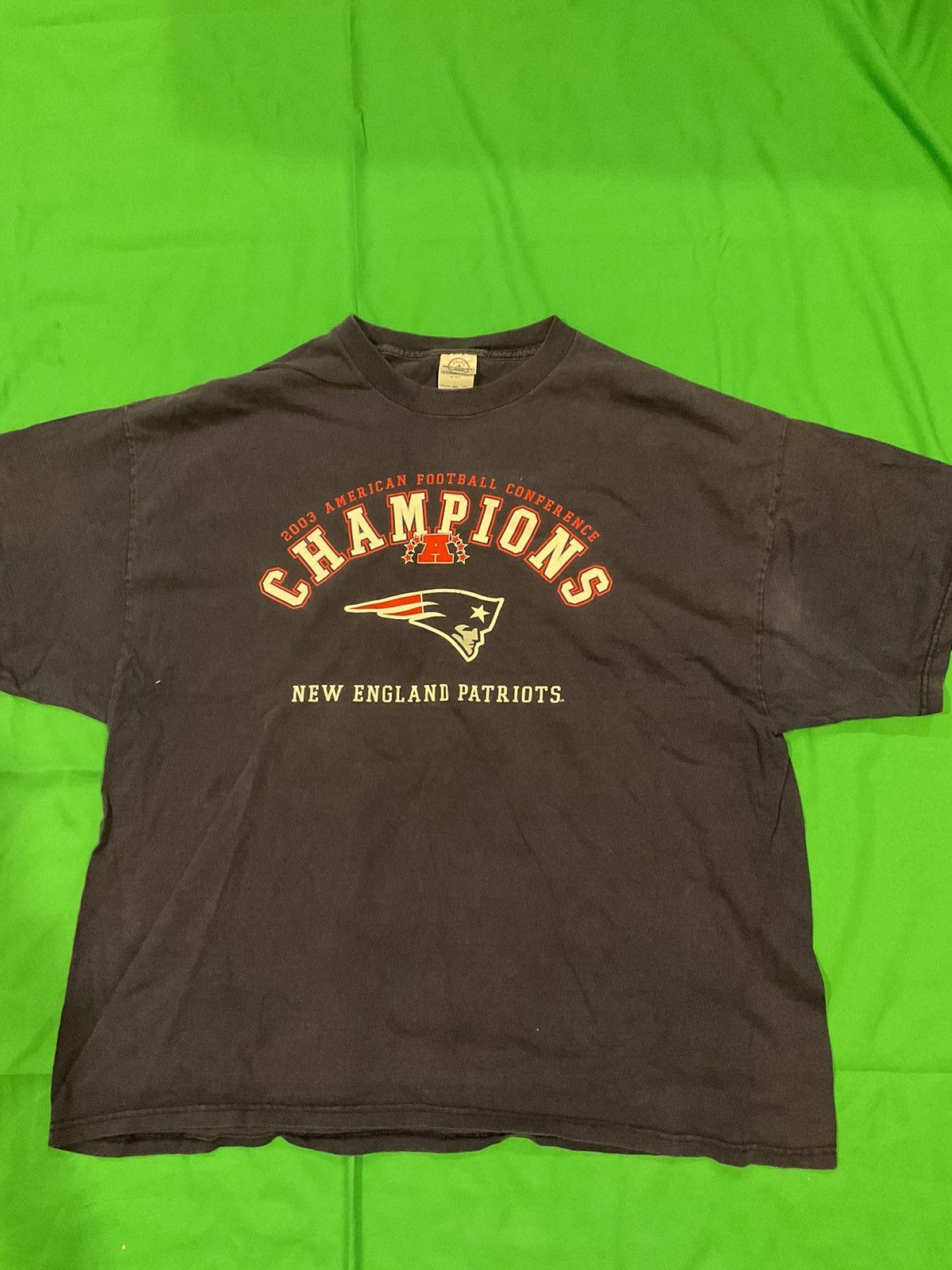 NFL × Vintage 2003 New England Patriots champions tee Size US XXL / EU 58 / 5 - 1 Thumbnail