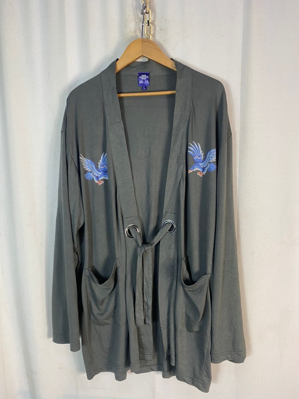 Japanese Brand Hnisex🔥Sukajan embroidered printed cardigan shirt Size US XL / EU 56 / 4 - 1 Thumbnail