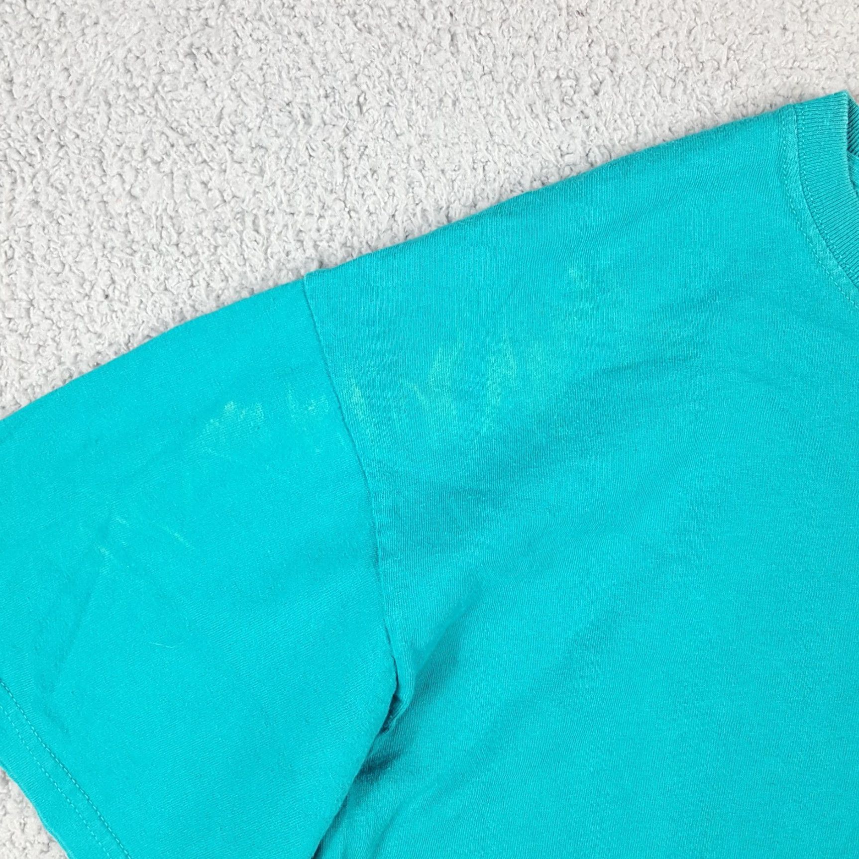 Gildan Vintage Gildan Ultra Cotton T-Shirt Men Large Blue Retro Y2K Japanese Dragon Logo 90s 2000s Karate Size US L / EU 52-54 / 3 - 3 Thumbnail