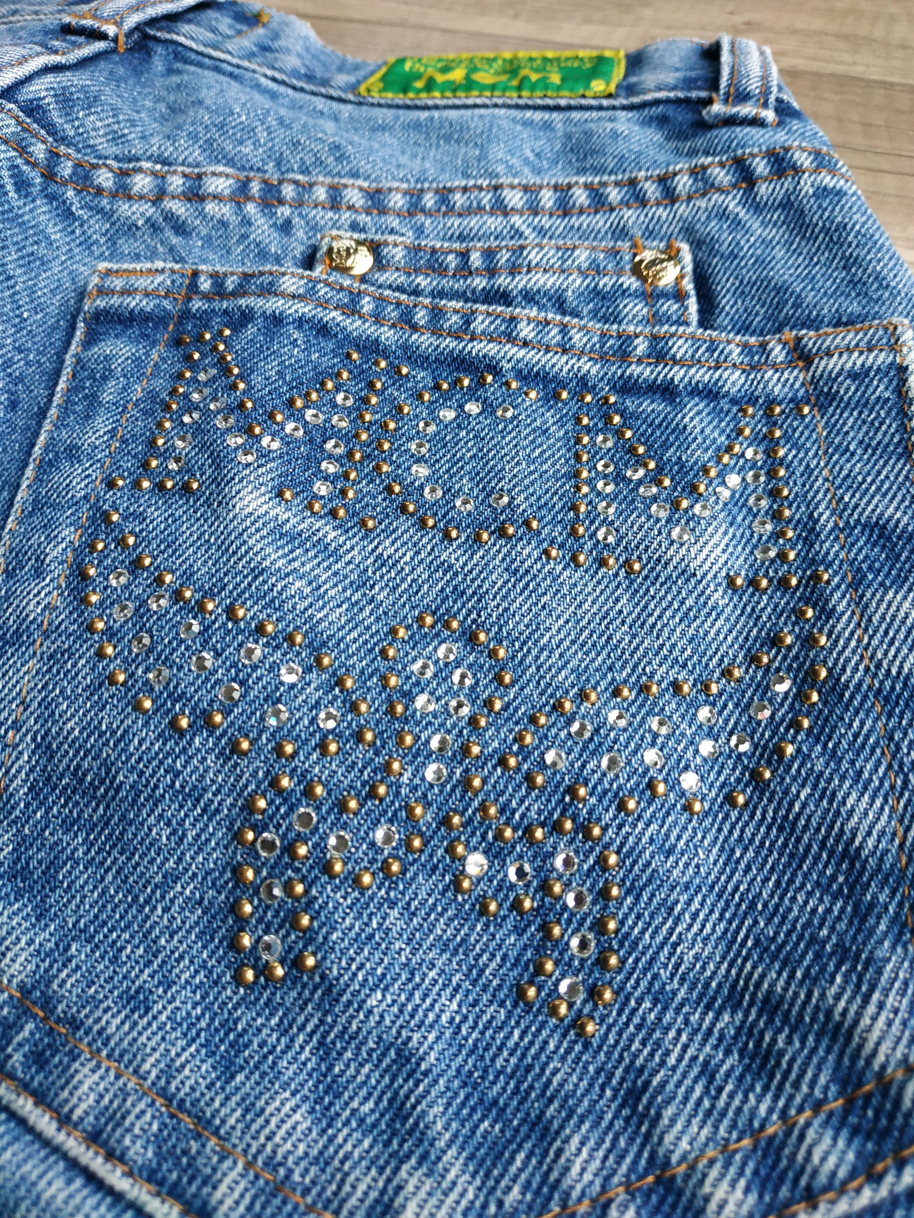 MCM × Vintage MCM Tapered Slim Fit Vintage 90's Women's Jeans, s.28 (XS-S) Size 28" / US 6 / IT 42 - 6 Thumbnail