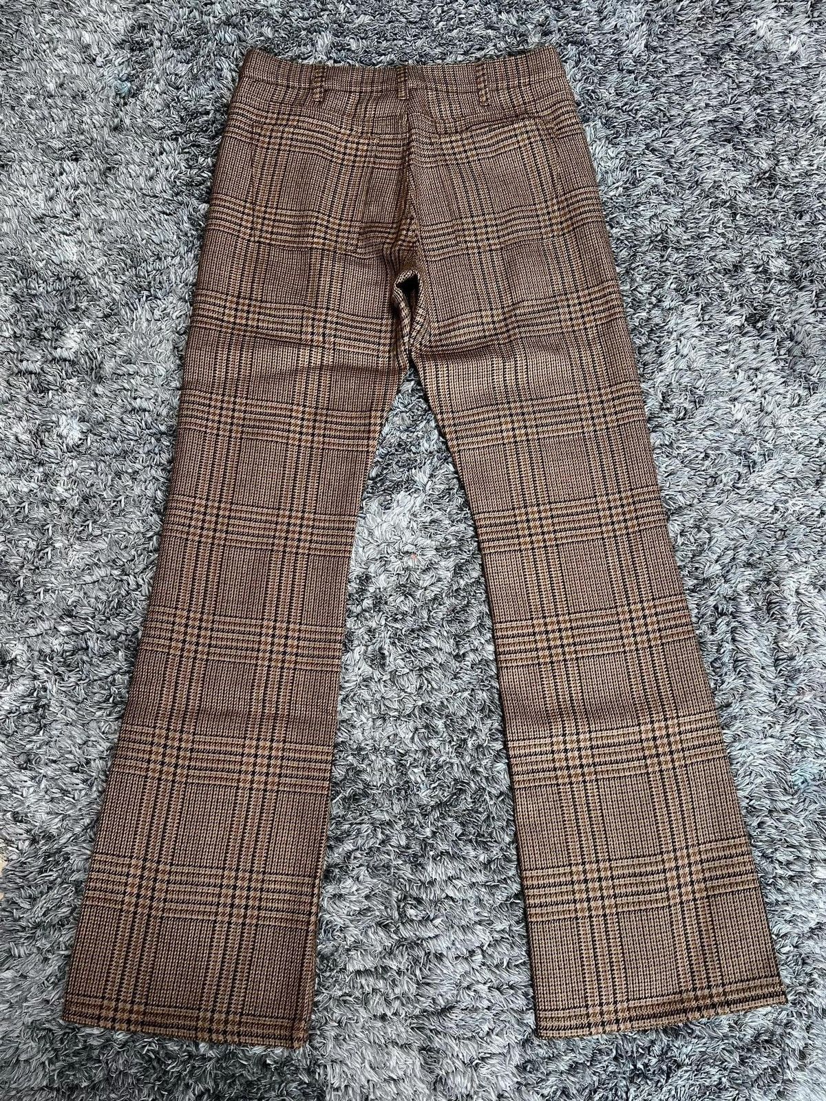 Celine × Hedi Slimane FW23 Prince of Wales Check Dylan Flare Denim sz31 Size US 30 / EU 46 - 5 Thumbnail