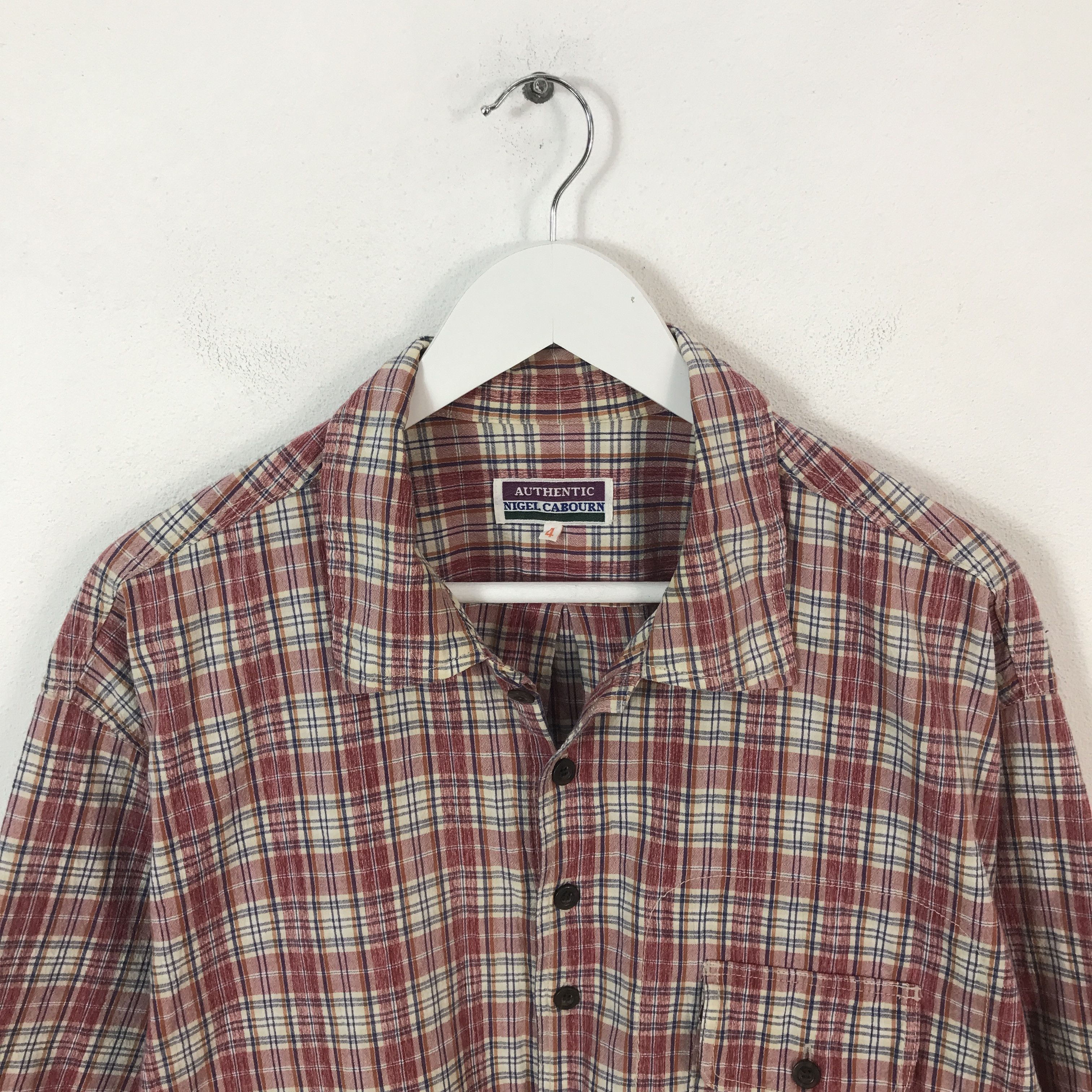 Nigel Cabourn nigel cabourn deign Tartan tyle button shirt Size US XL / EU 56 / 4 - 2 Thumbnail