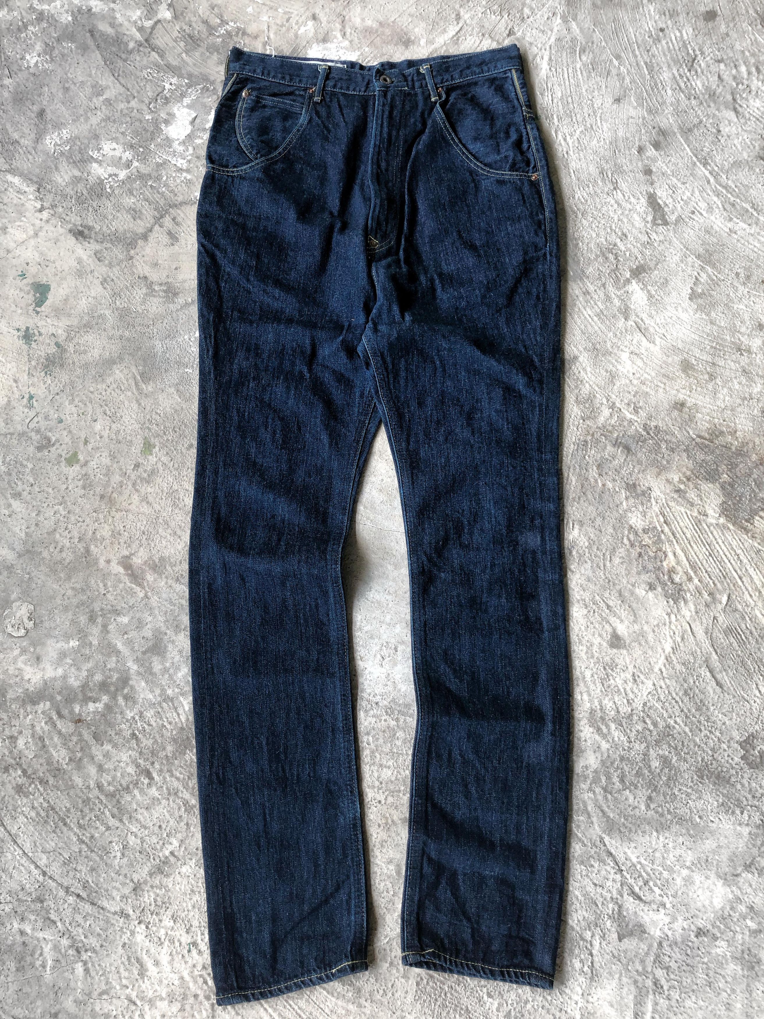 Kapital × Kapital Kountry 1990s Kapital Highwaist Buckle Back denim Size US 30 / EU 46 - 2 Thumbnail