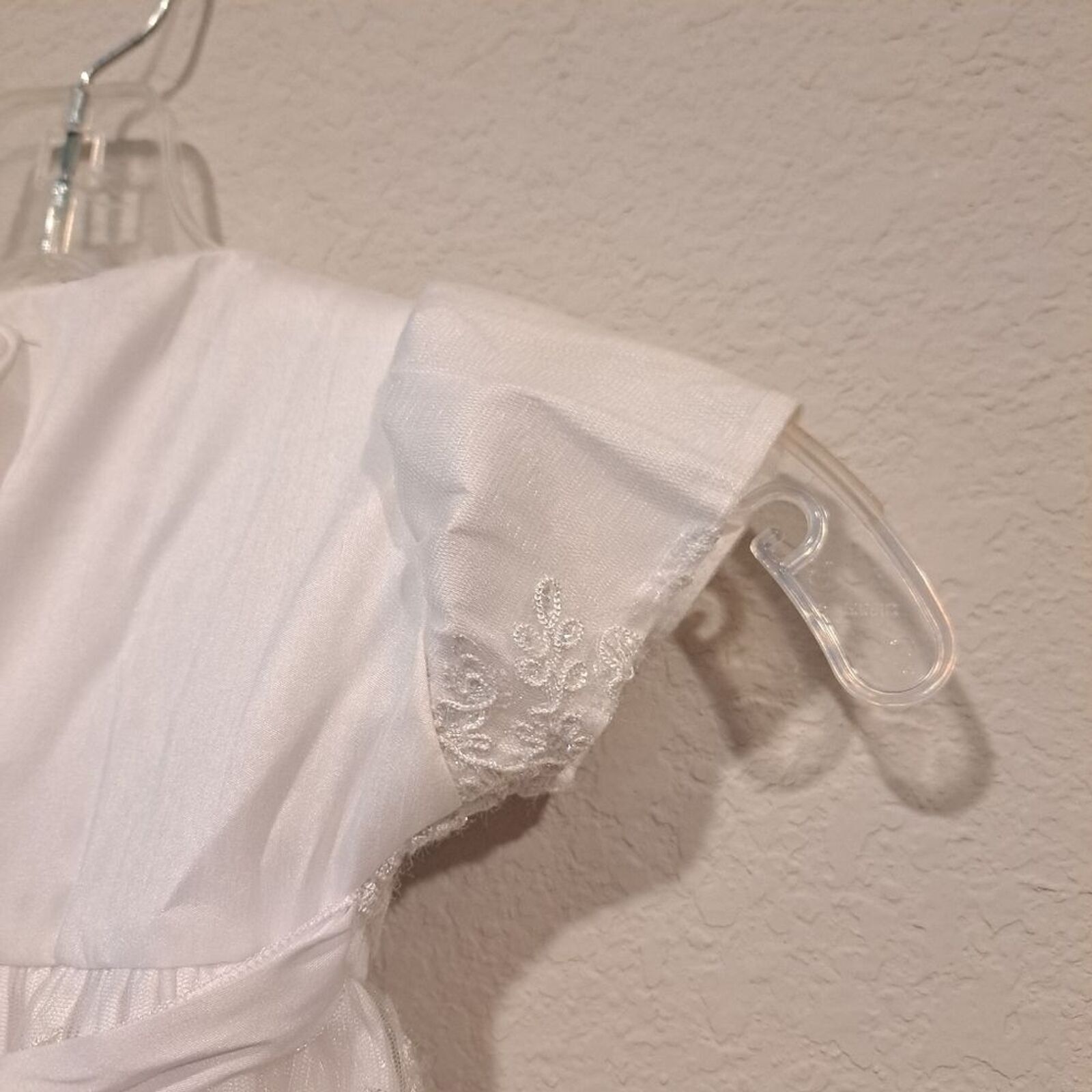 Other Girls white flower girl dress wedding Convertible 2-3 tiers Size S / US 4 / IT 40 - 11 Thumbnail