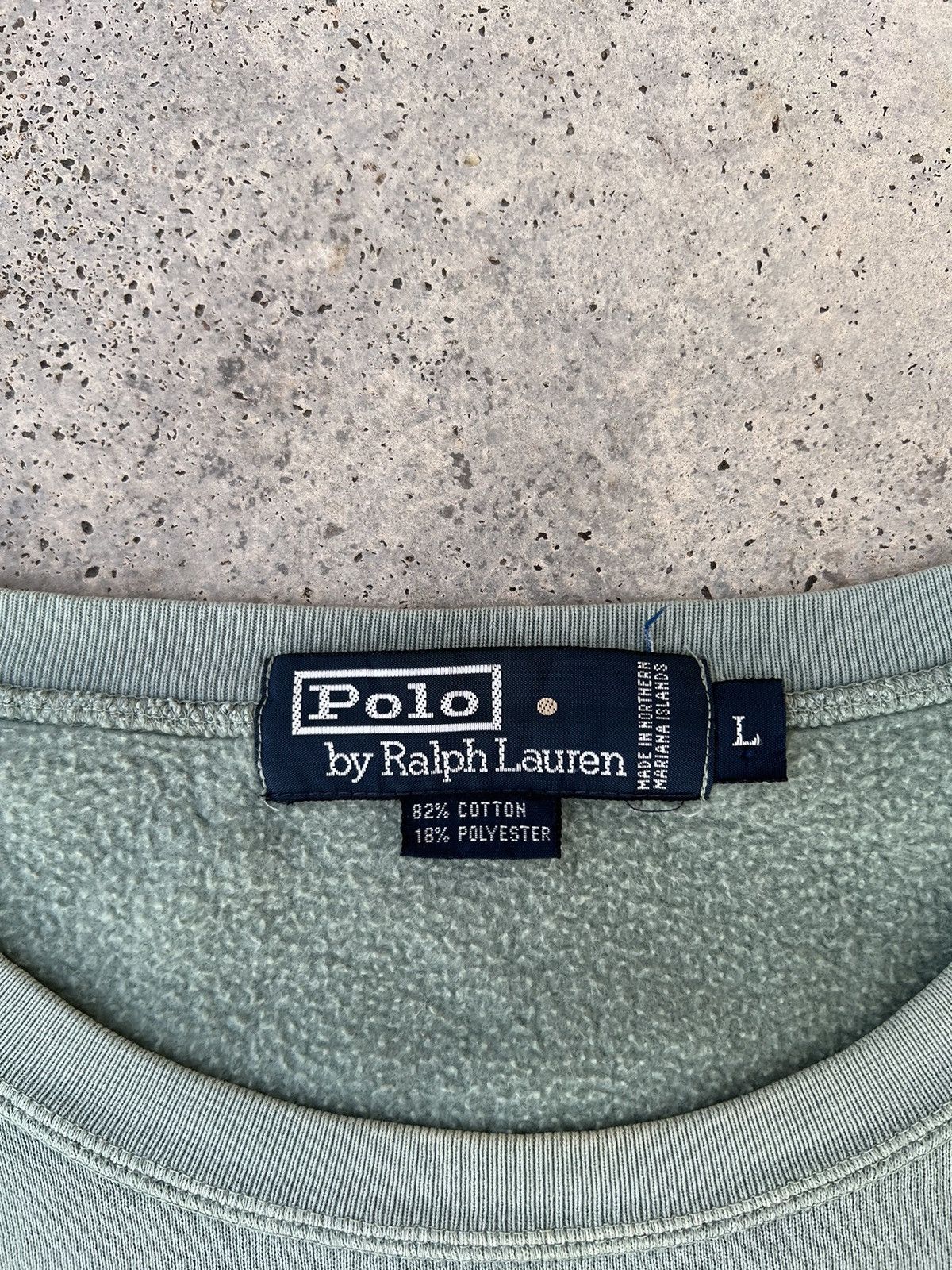 Polo Ralph Lauren Distressed Vintage Polo Ralph Lauren Small Pony Sweatshirt Size US XXL / EU 58 / 5 - 4 Thumbnail