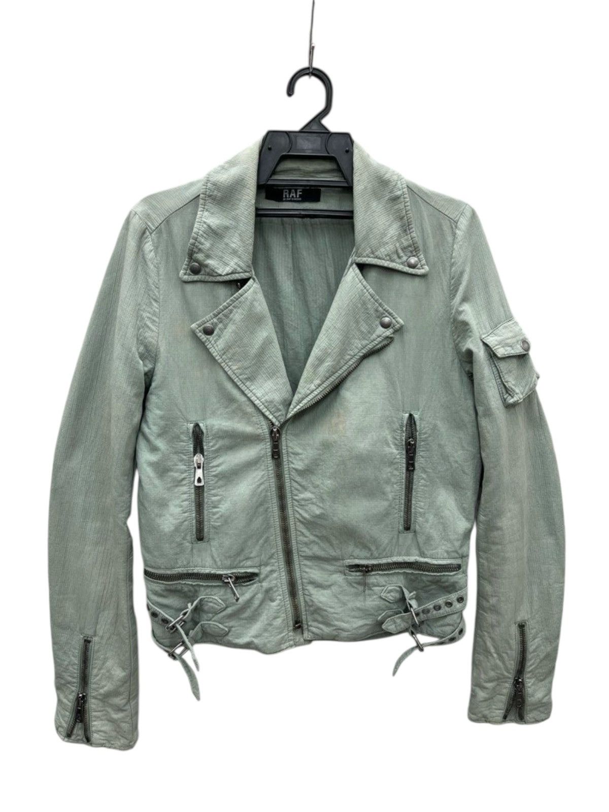 Raf by Raf Simons Raf By Raf Simons Seersucker Classic Jacket Size US M / EU 48-50 / 2 - 1 Thumbnail
