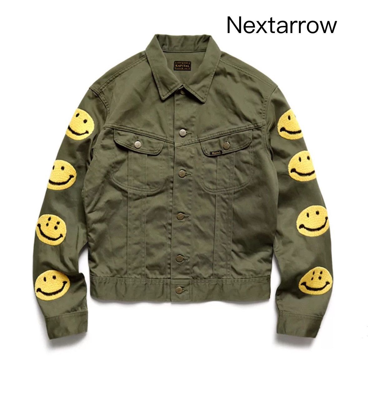 KAPITAL Hirata Kazuhiro Pure Cotton Laughing Men's Jacket