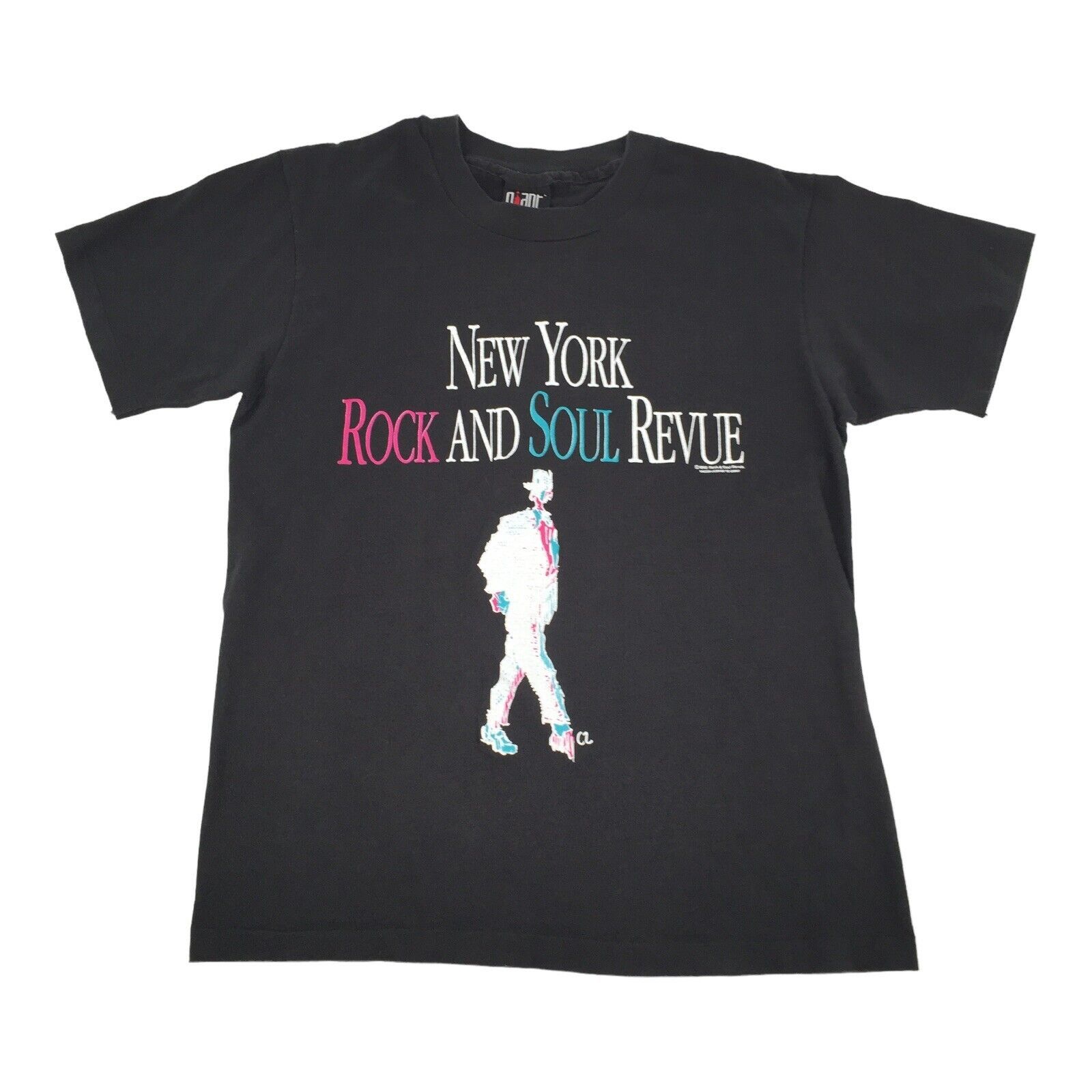 Giant Vintage 1992 New York Rock and Soul Revue Tour T-Shirt Size US L / EU 52-54 / 3 - 1 Thumbnail