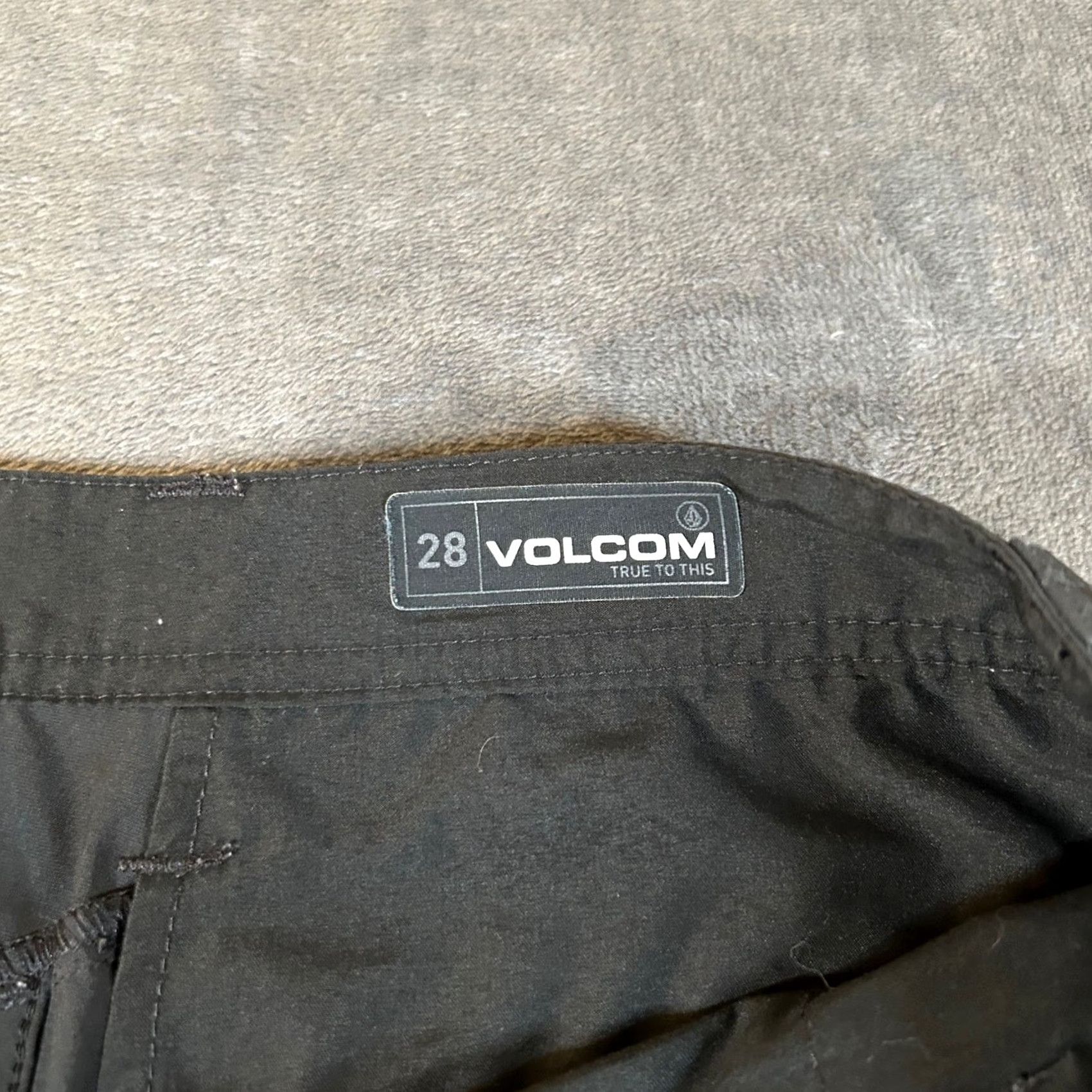 Volcom Volcom Black Casual Pants Straight Leg Everyday Flat Front Stretch Mens 28x30" Size US 28 / EU 44 - 3 Thumbnail