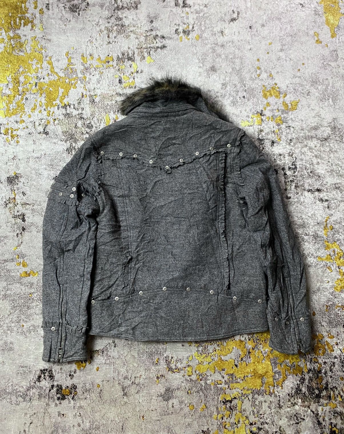 Hysteric Glamour Japanes Algonquins fur Ifsix Punk style Size US M / EU 48-50 / 2 - 2 Thumbnail