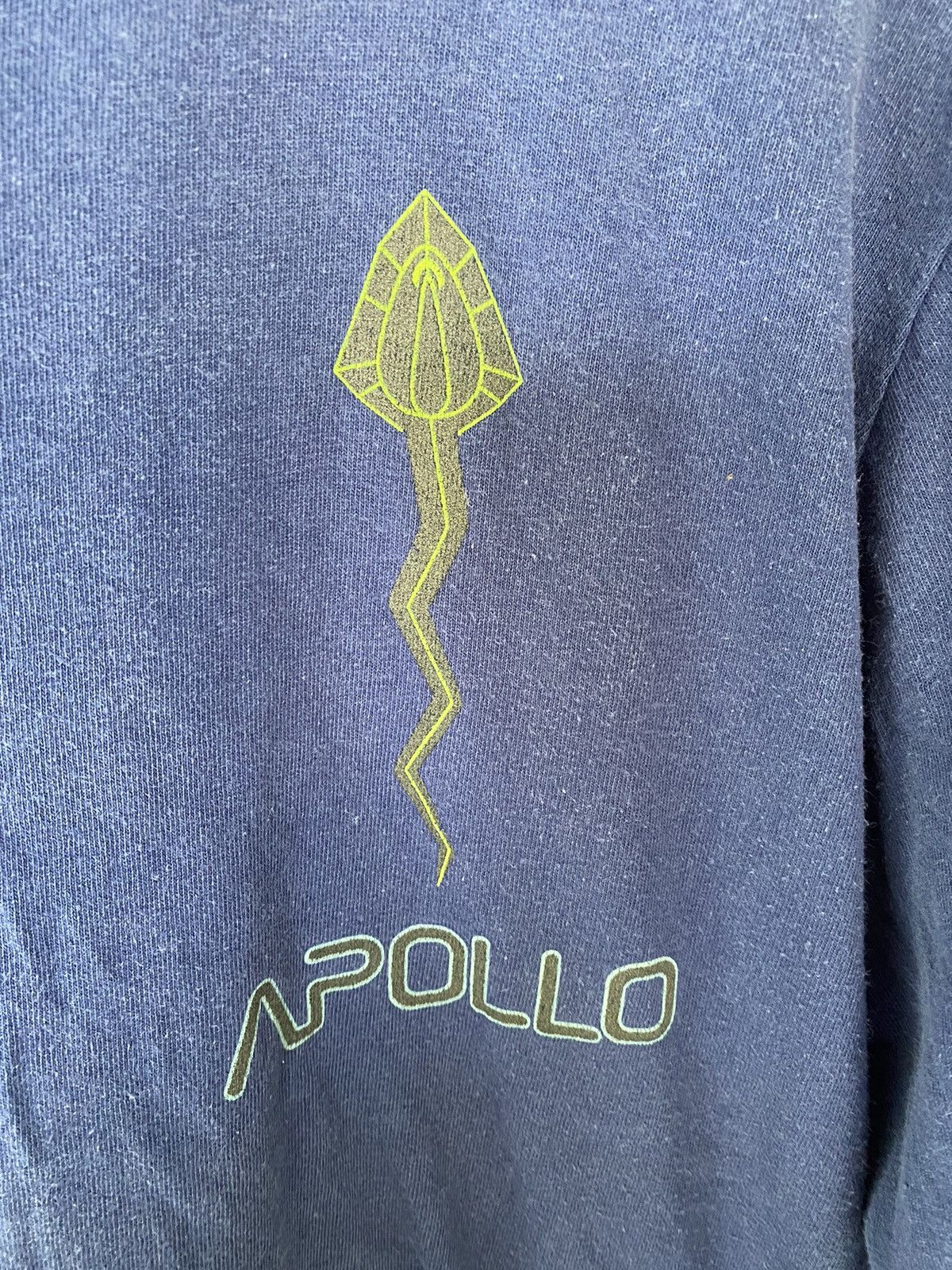 Hanes × Japanese Brand × Vintage 1990s Appolo 3D alien Sperm undetectable Size US M / EU 48-50 / 2 - 8 Thumbnail