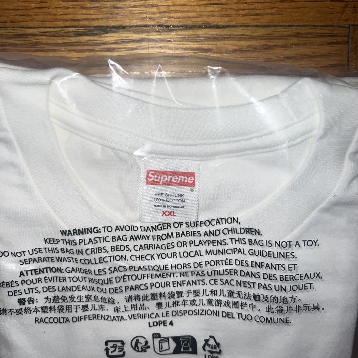 Supreme Supreme Duck Tee White Size: Extra Extra Large Size US XXL / EU 58 / 5 - 3 Thumbnail