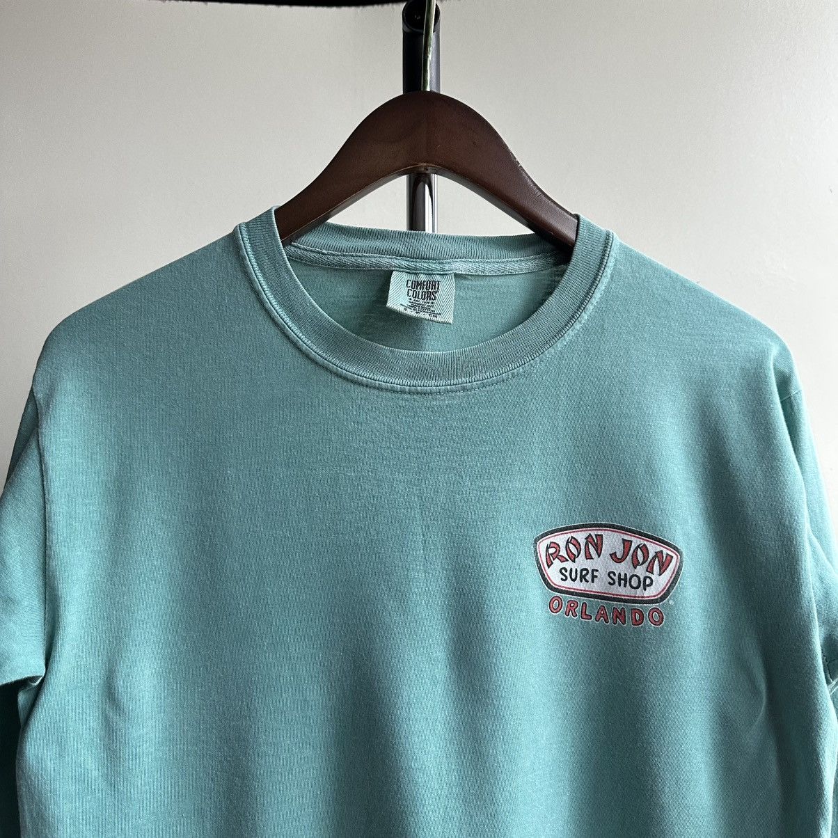 Ron Jon Surf Shop × Vintage 🇺🇸 Vintage 90s Ron Jon Surf Shop Orlando Long Sleeve Shirt Size US S / EU 44-46 / 1 - 5 Thumbnail