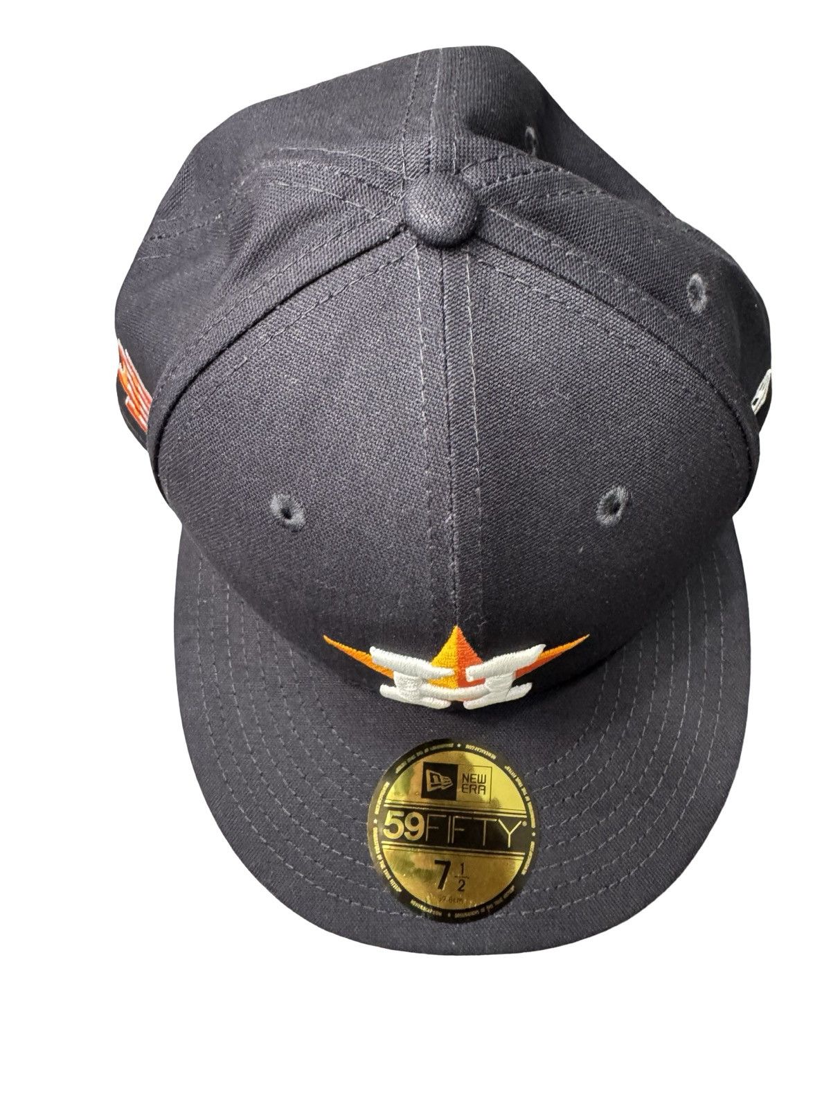 Eric Emanuel × New Era Eric Emanuel x Astros New Era 59Fifty Fitted Hat BNWT Size ONE SIZE - 5 Thumbnail