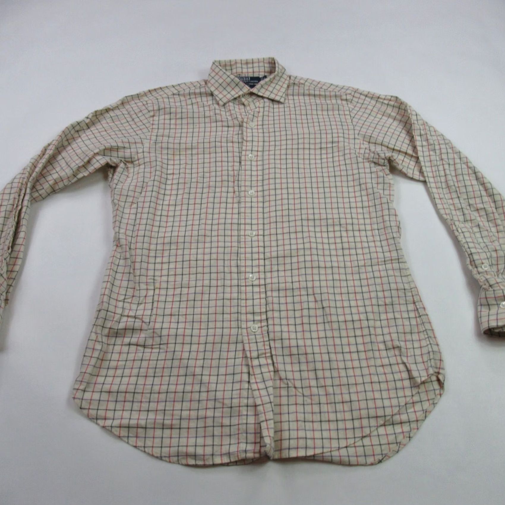 Ralph Lauren Ralph Lauren Shirt Small Long Sleeve Button Front Regent Checks Pony Mens Size US S / EU 44-46 / 1 - 2 Thumbnail
