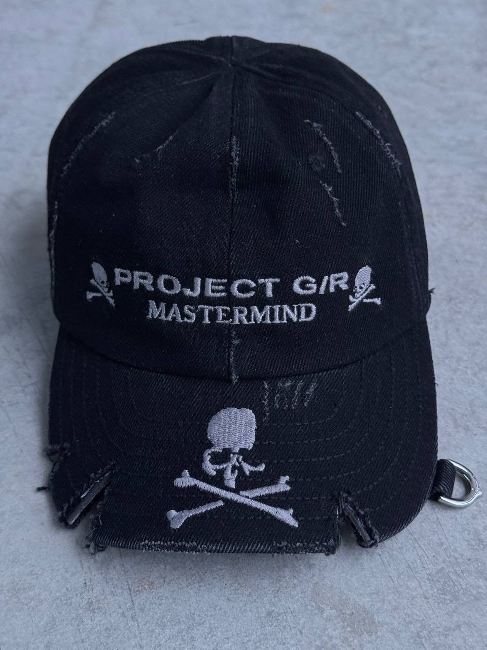 PROJECT G/R × MASTERMIND WASHED CAP PROJECT G/R Mastermind JAPAN × Project G/R Washed Crushed