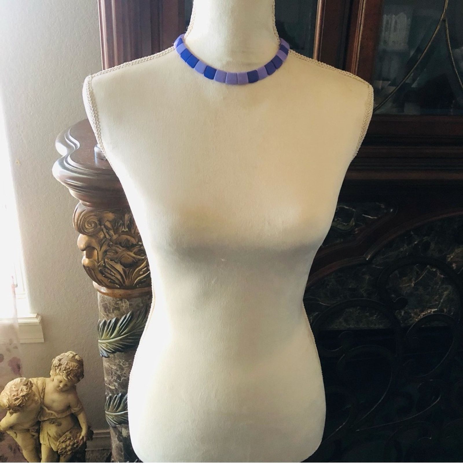Monet Vintage Monet two tone purple disc choker necklace Size ONE SIZE - 6 Thumbnail
