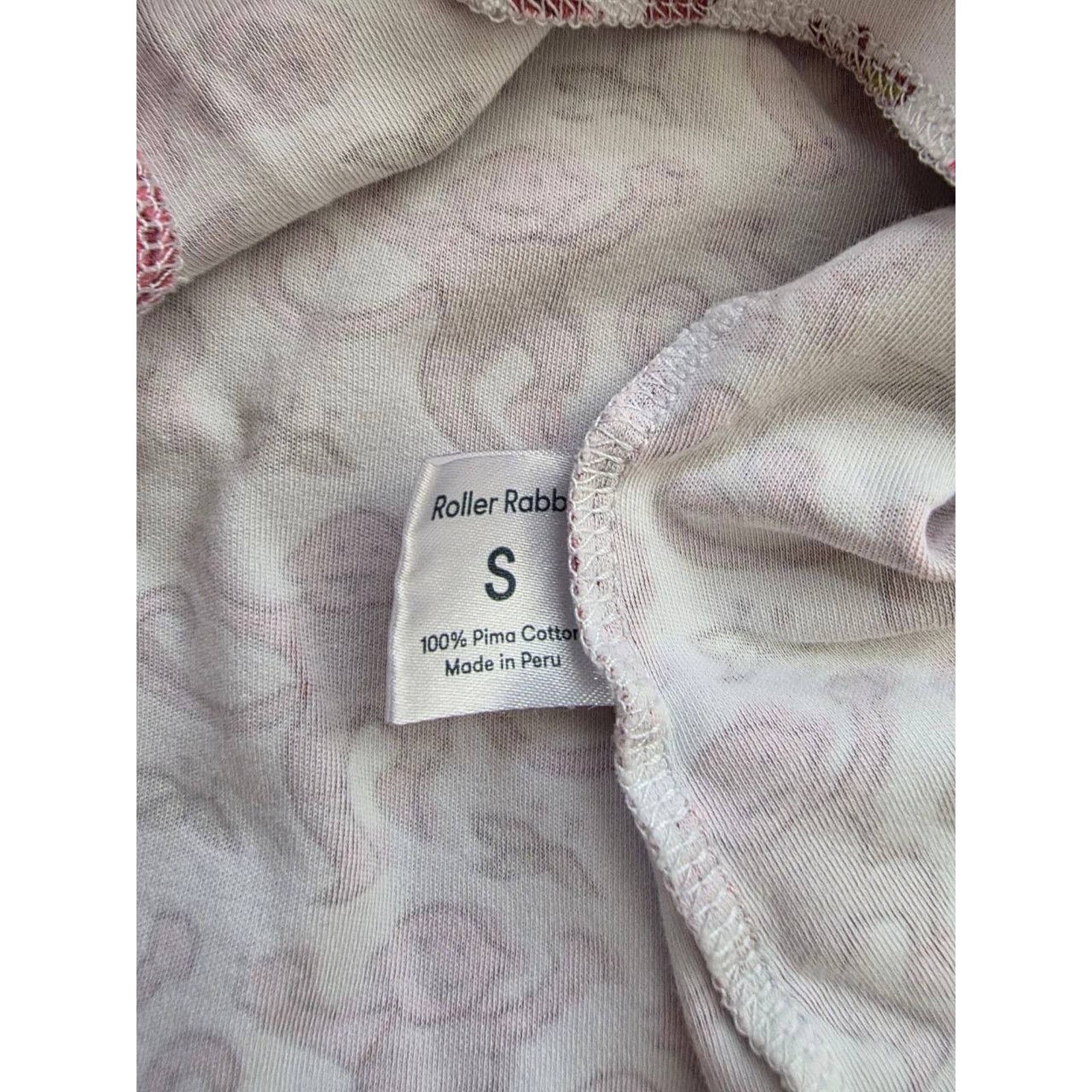 Icy Rabbit Roller Rabbit Women Monkey Pajama cotton Set Pink S A001529 Size ONE SIZE - 6 Thumbnail