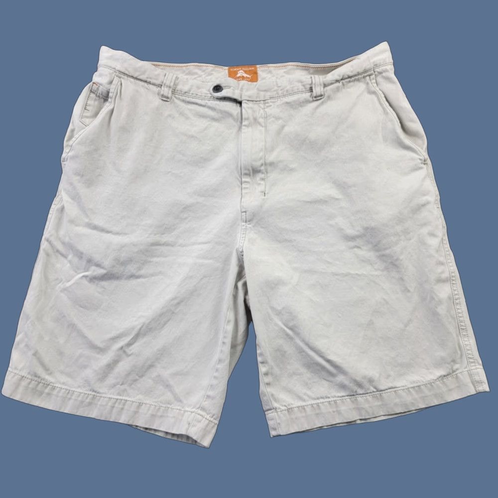 Tommy Bahama Tommy Bahama Shorts Mens 38 Beige 100% Pima Cotton 10'' Inseam Casual Beach Size US 38 / EU 54 - 1 Thumbnail